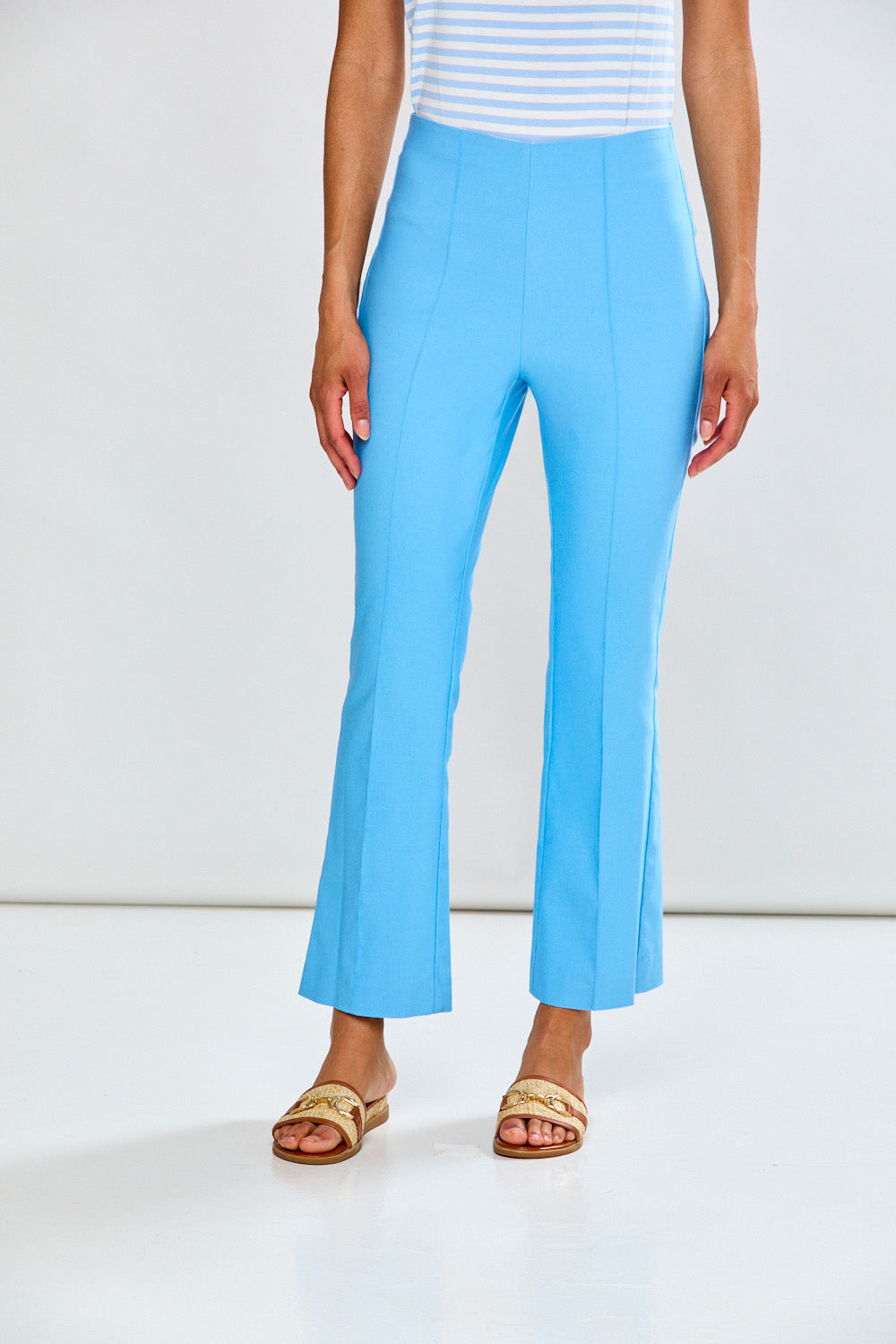 The Mallory Pant in Bright Sky