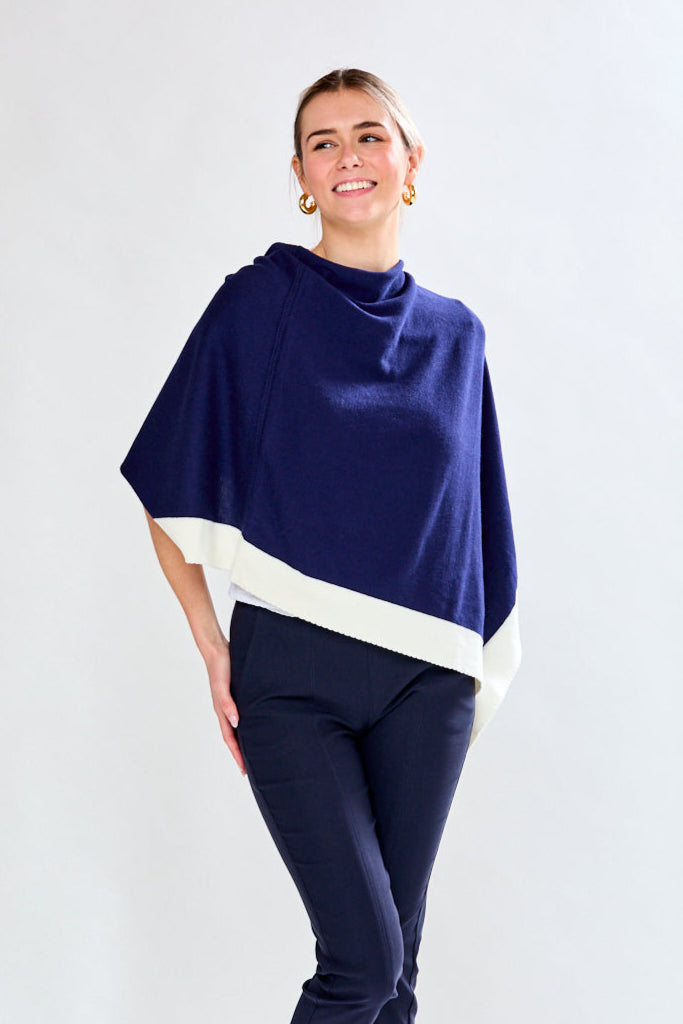 The Scallop Tippled Poncho