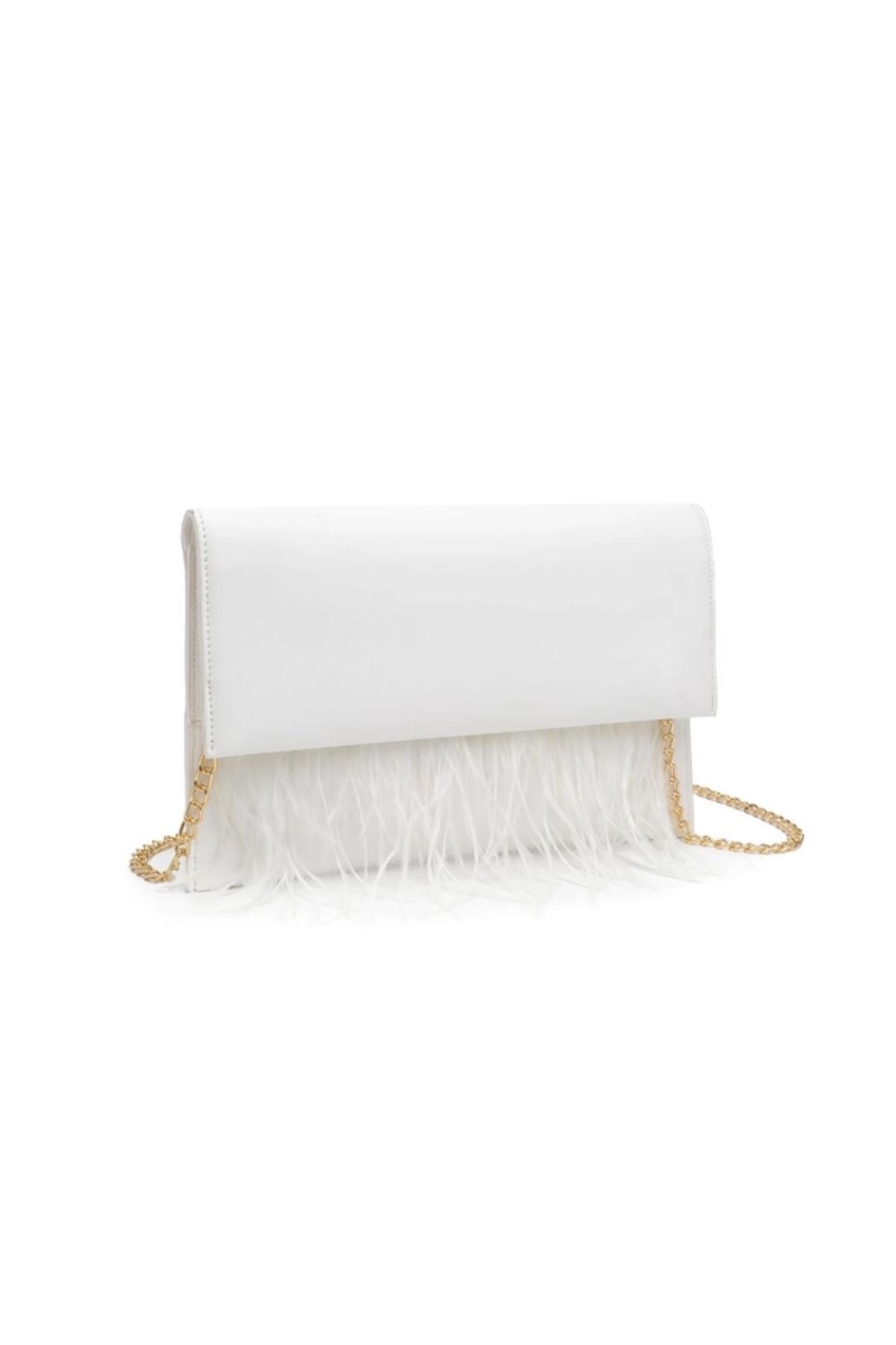 White everlee clutch