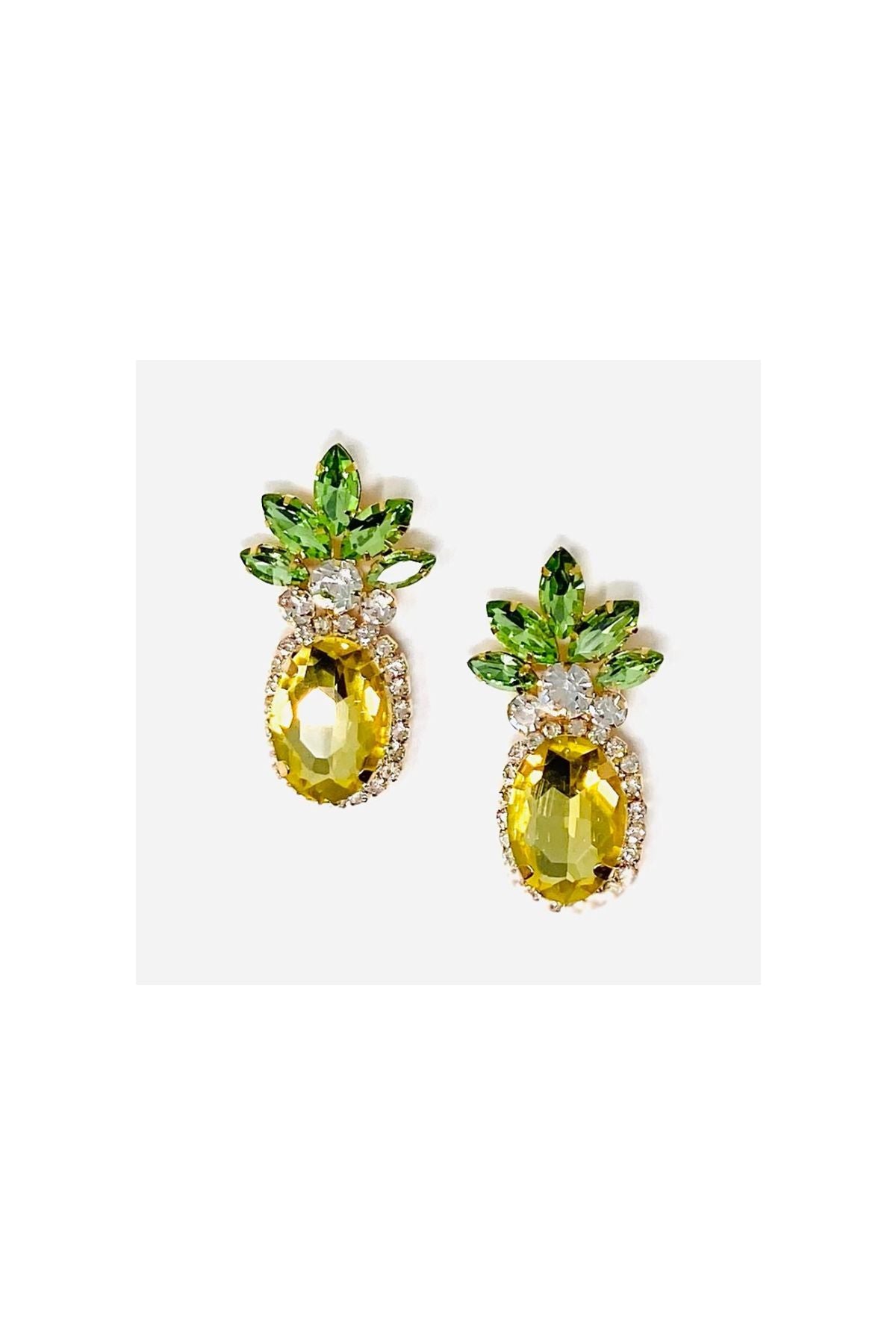 Pineapple earrings