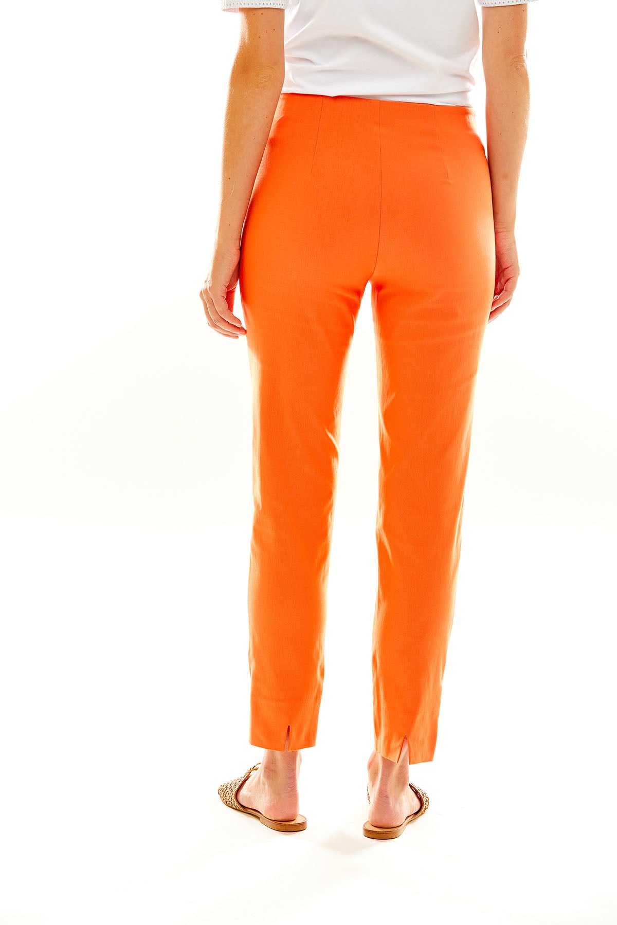 The best-selling Sara Campbell Sheri Pants in Tangerine