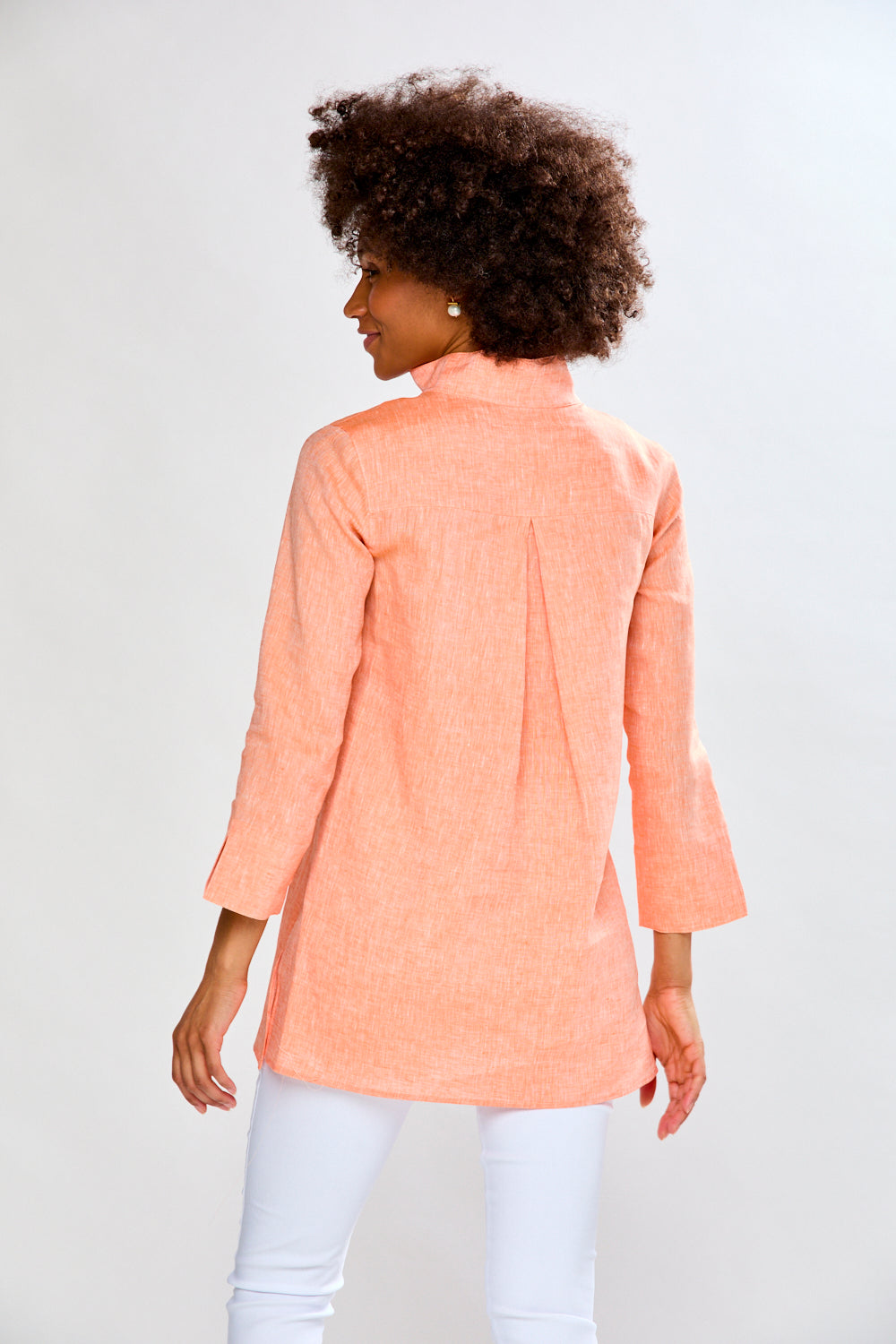 The Daniella Tunic in Orange