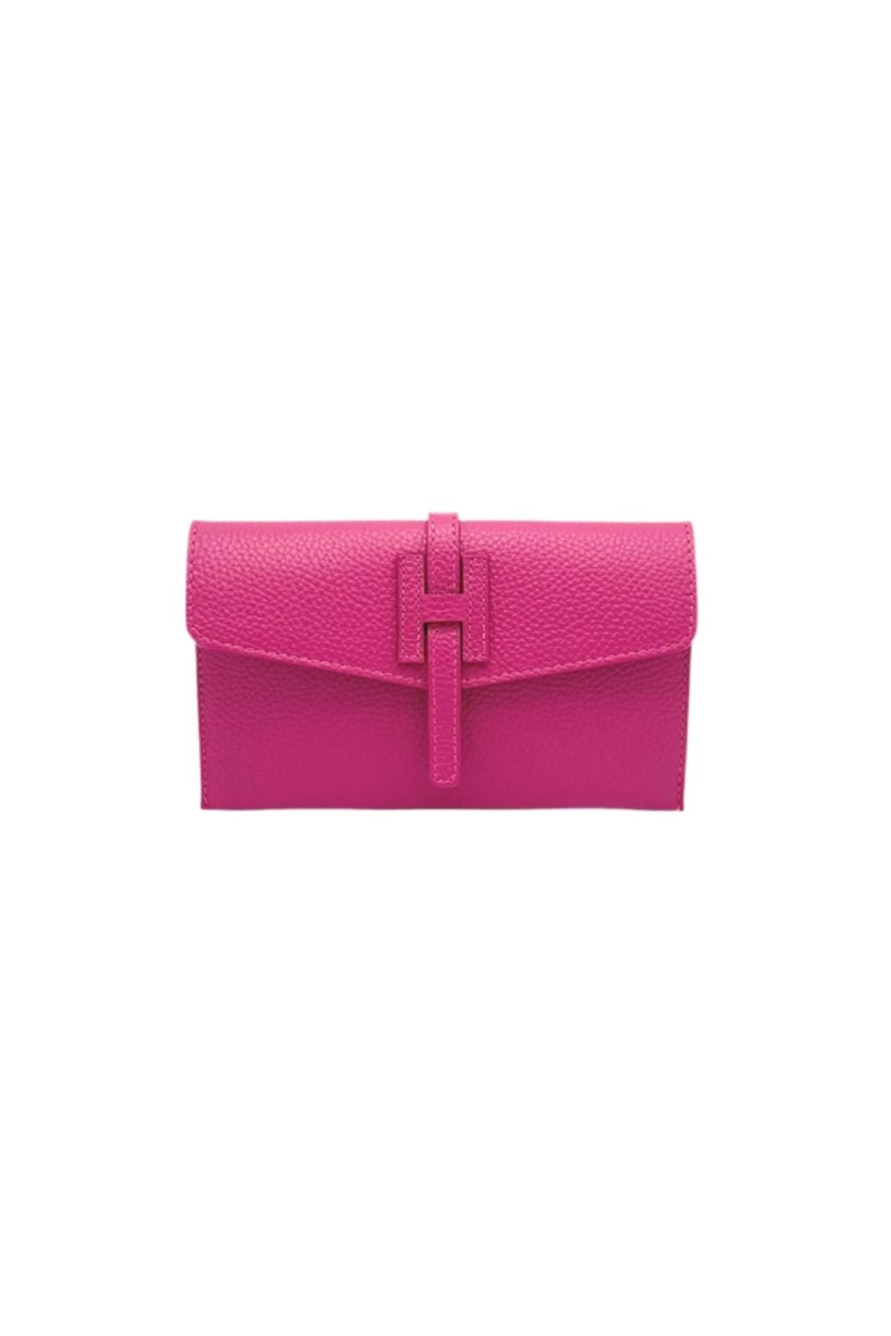 Fuchsia mini clutch bag