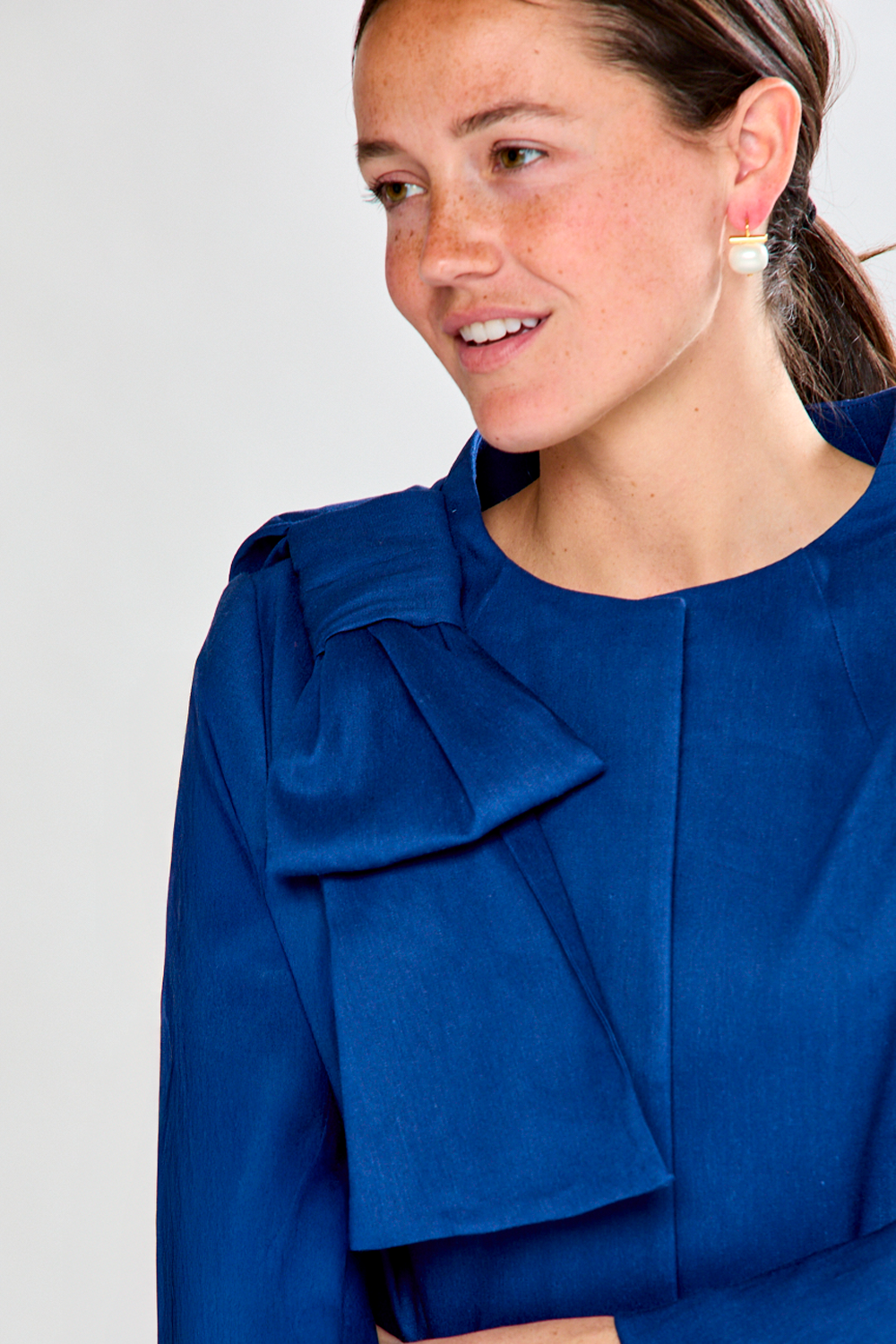 The Sabrina Jacket in Admiral Blue