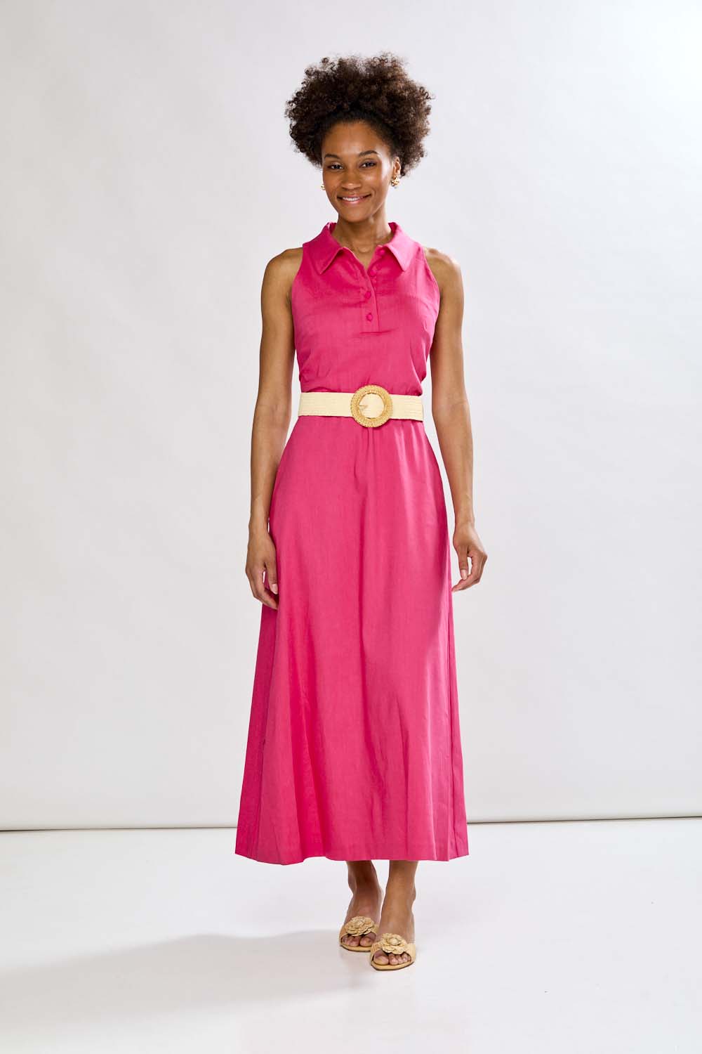 The Samantha Dress in Lipstick