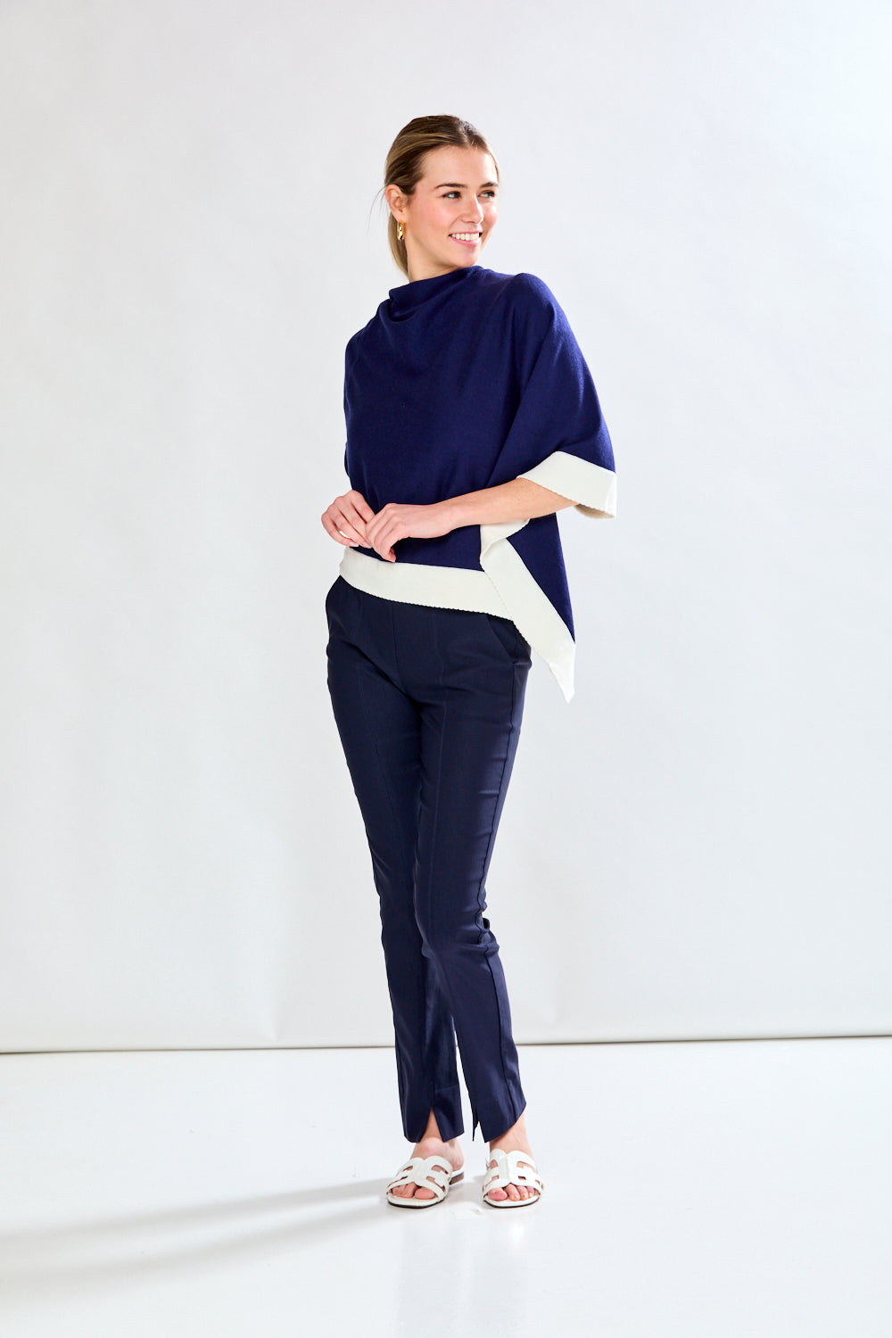 The Scallop Tippled Poncho