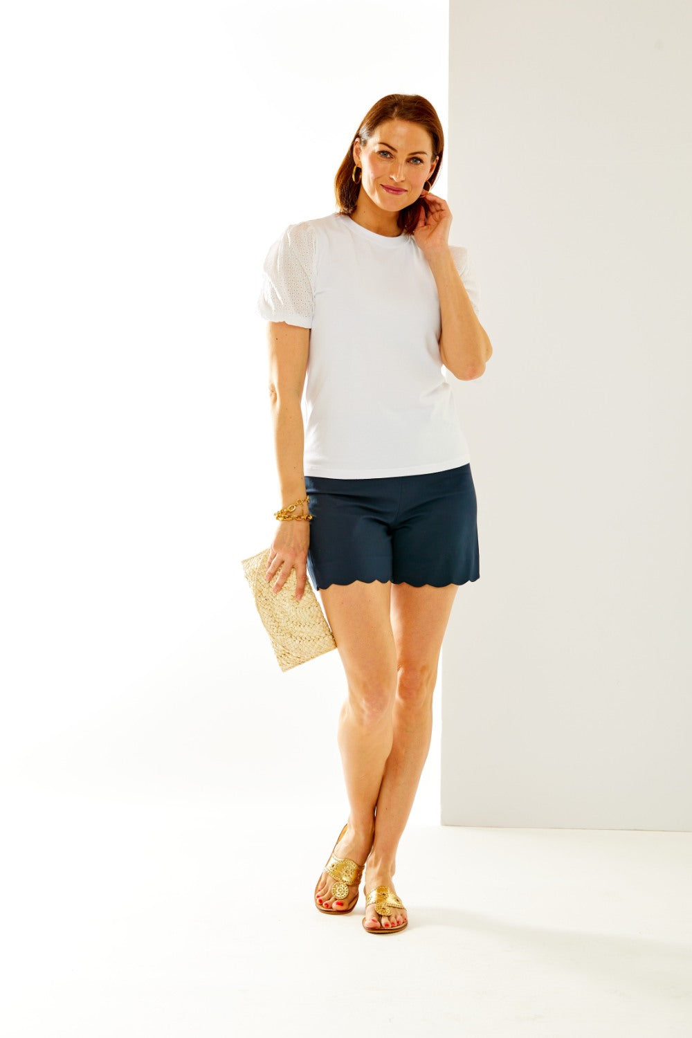 The Cecelia Short in Navy
