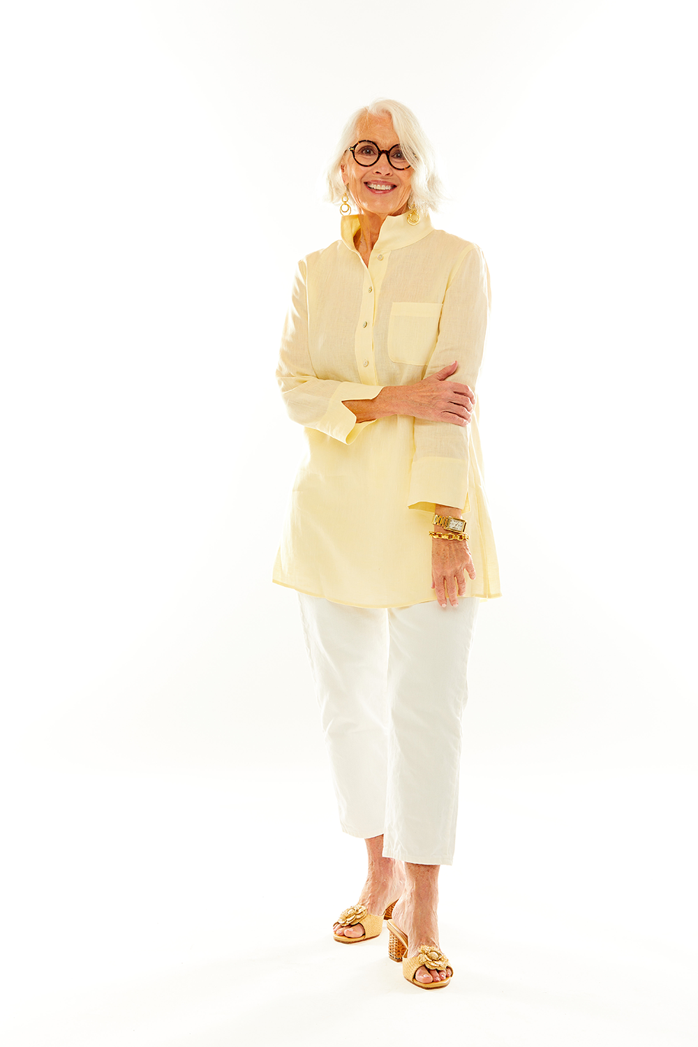 The Daniella Tunic in Butter