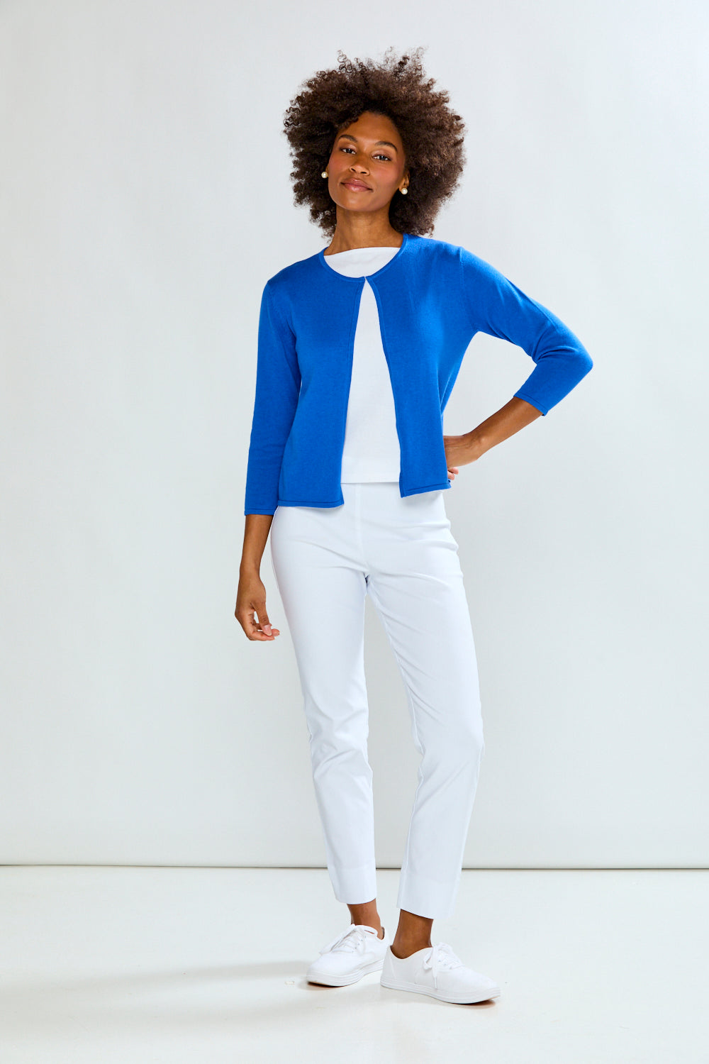 The Open Front Cardigan – Sara Campbell