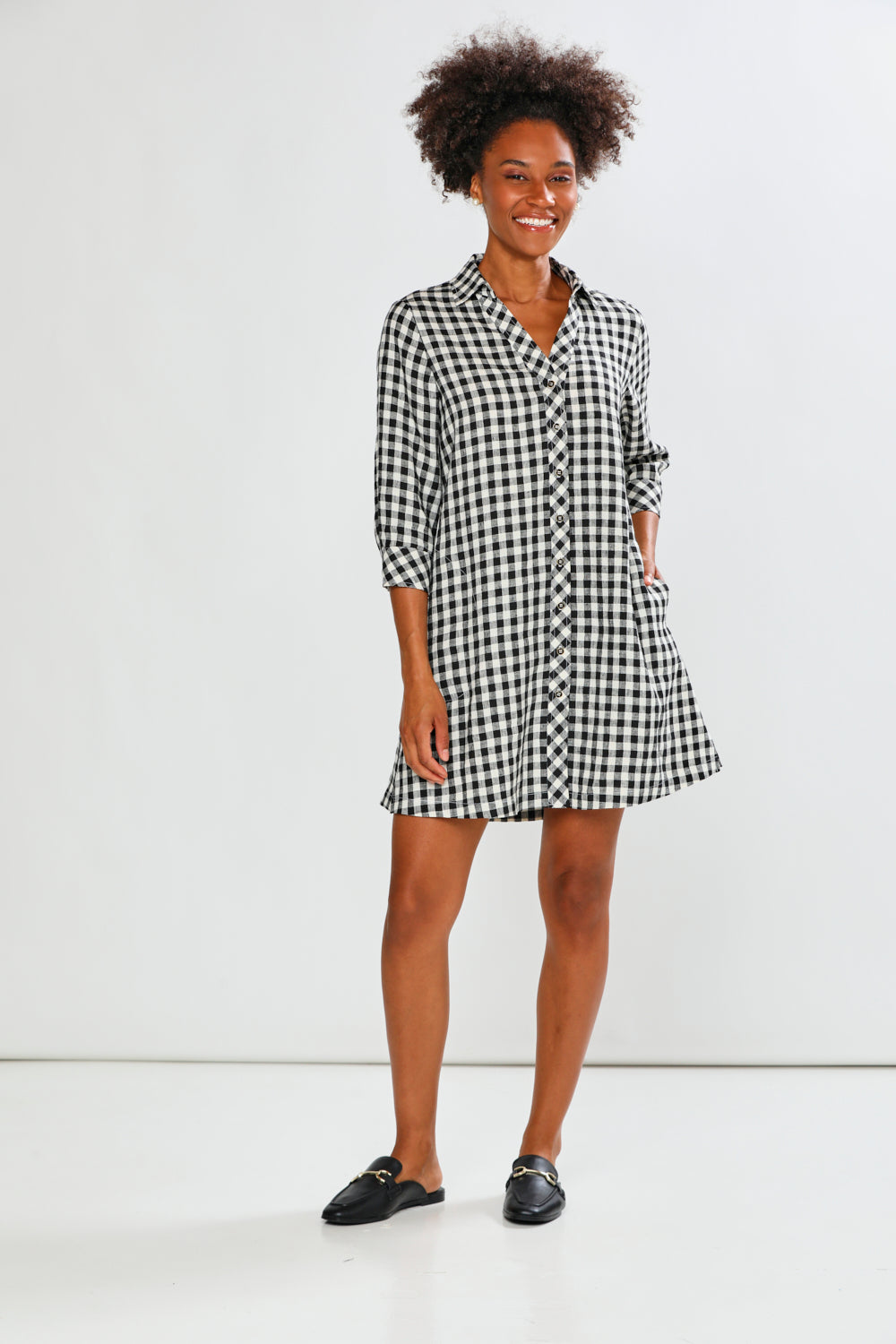 The Bea Dress in Gingham – Sara Campbell