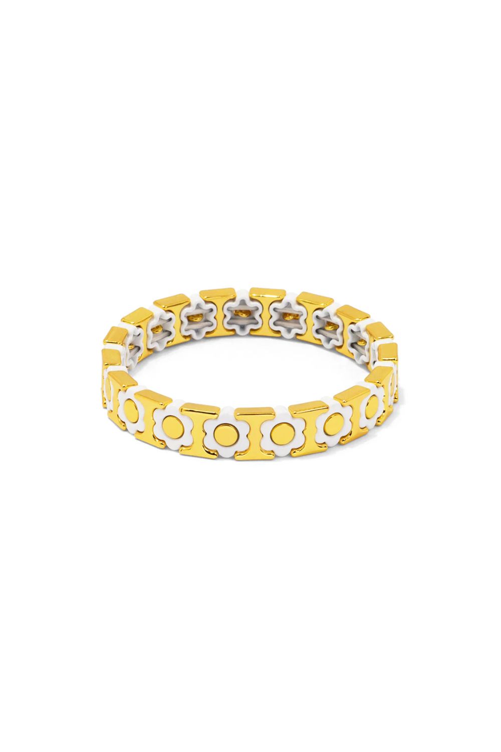 White floral bracelet
