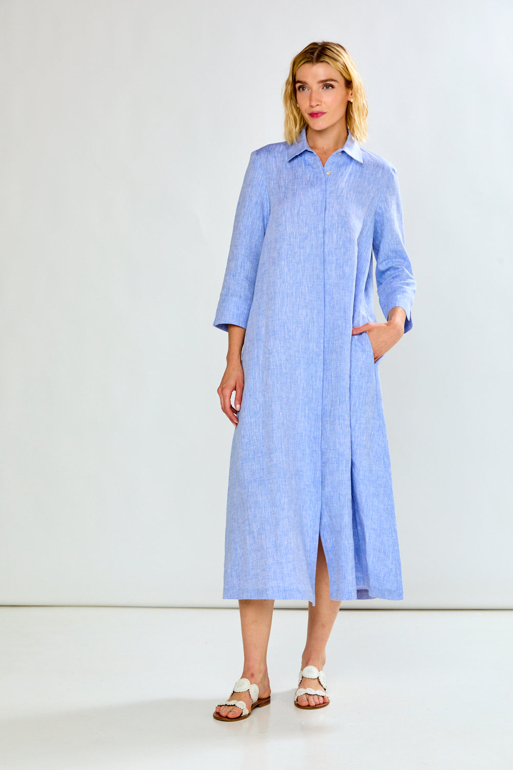 The Hollie Dress in Linen