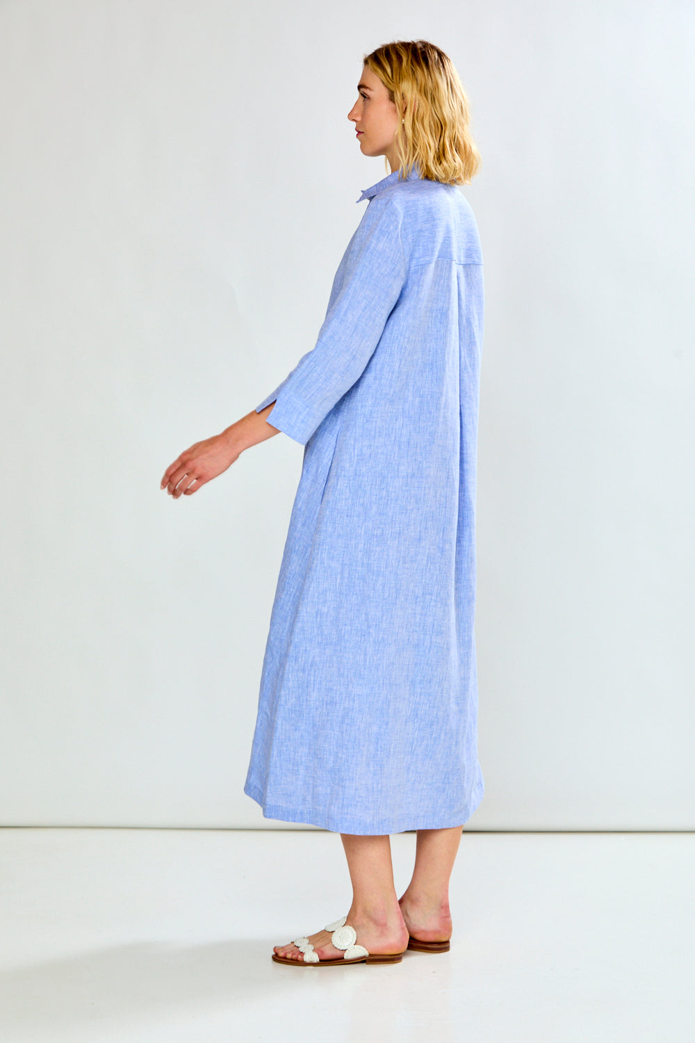 The Hollie Dress in Linen