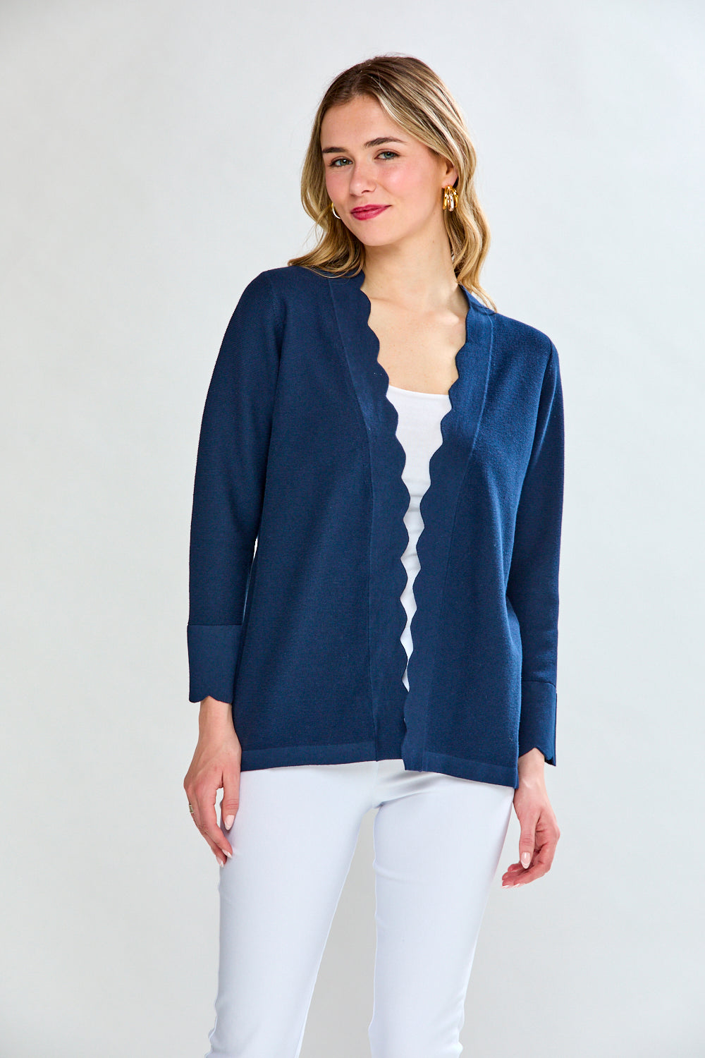 The Scallop Cardigan