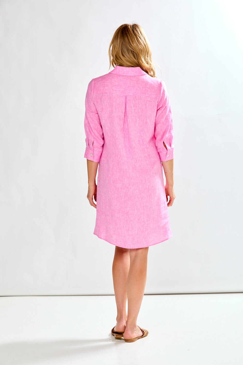 The Bea Dress in Fuchsia