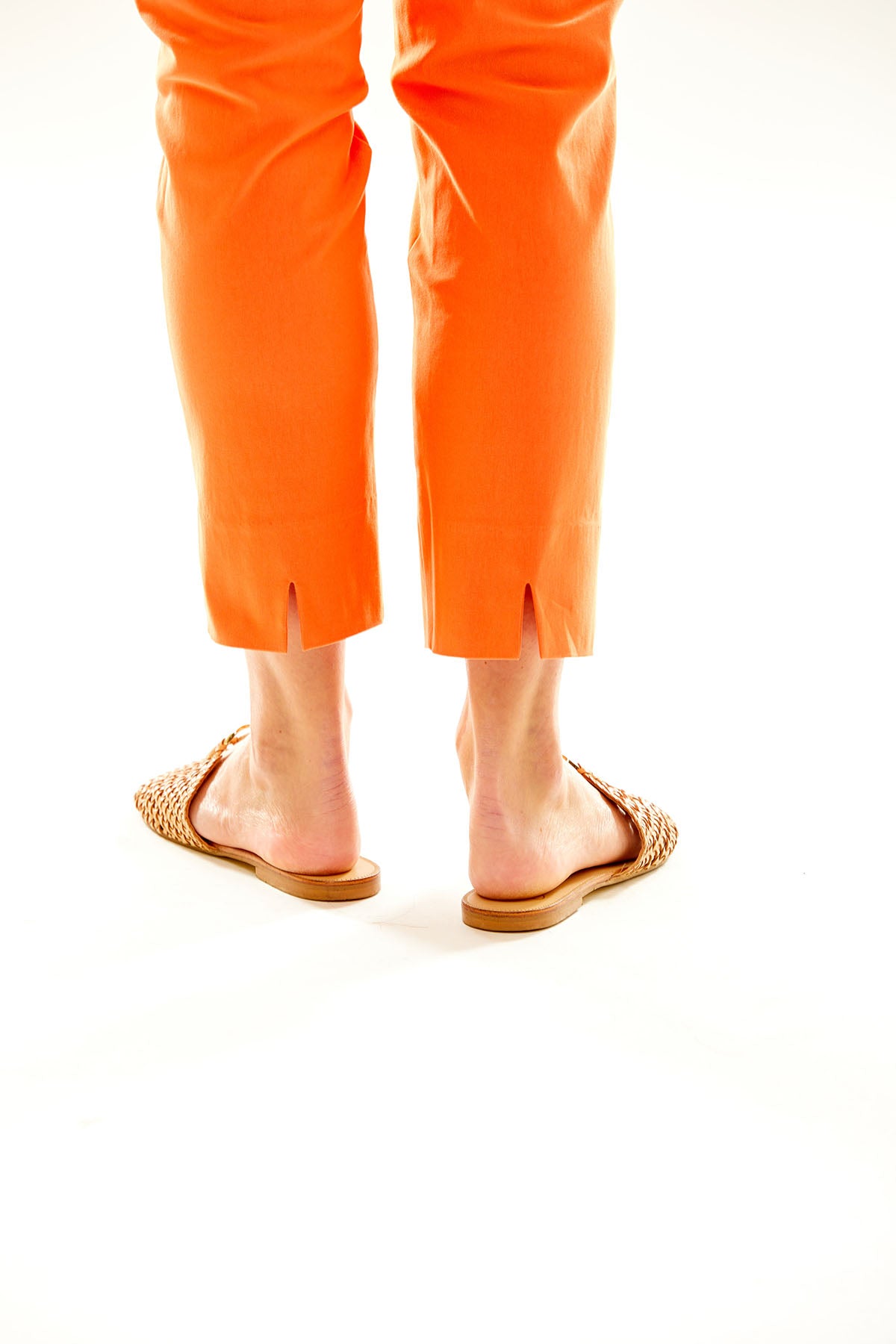 The best-selling Sara Campbell Sheri Pants in Tangerine
