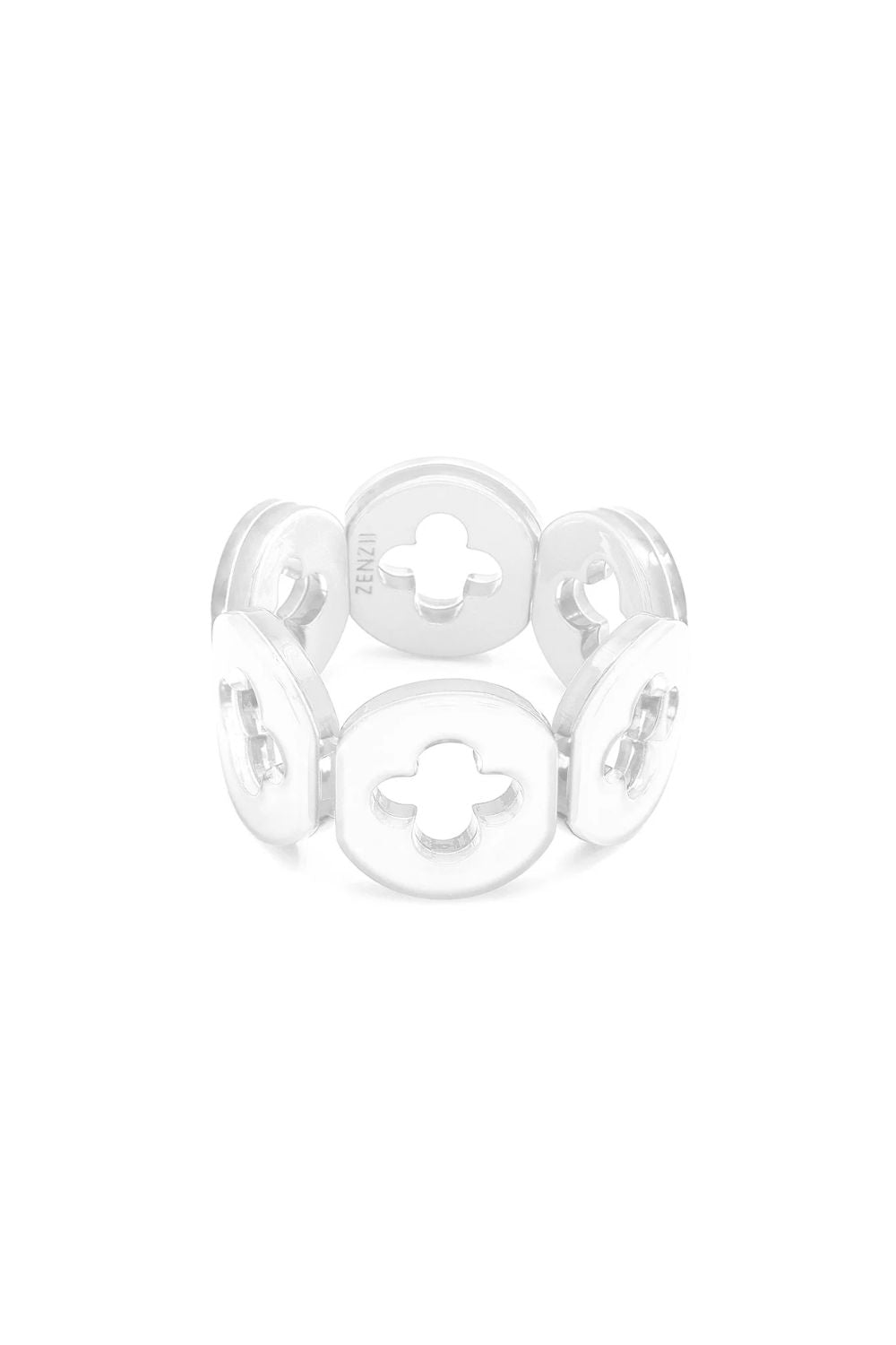 Resin Clover Bracelet