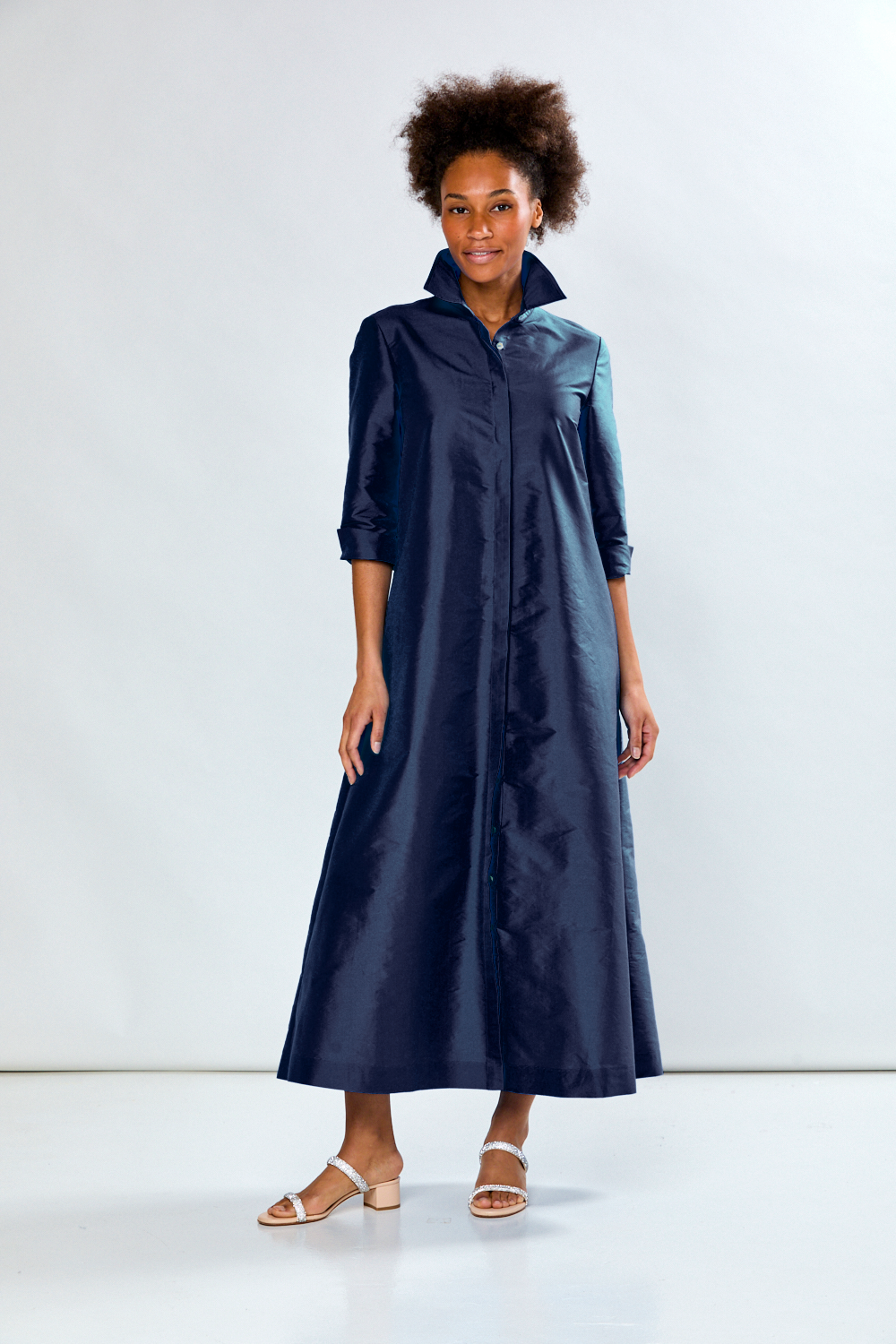 The Hollie Dress in Navy