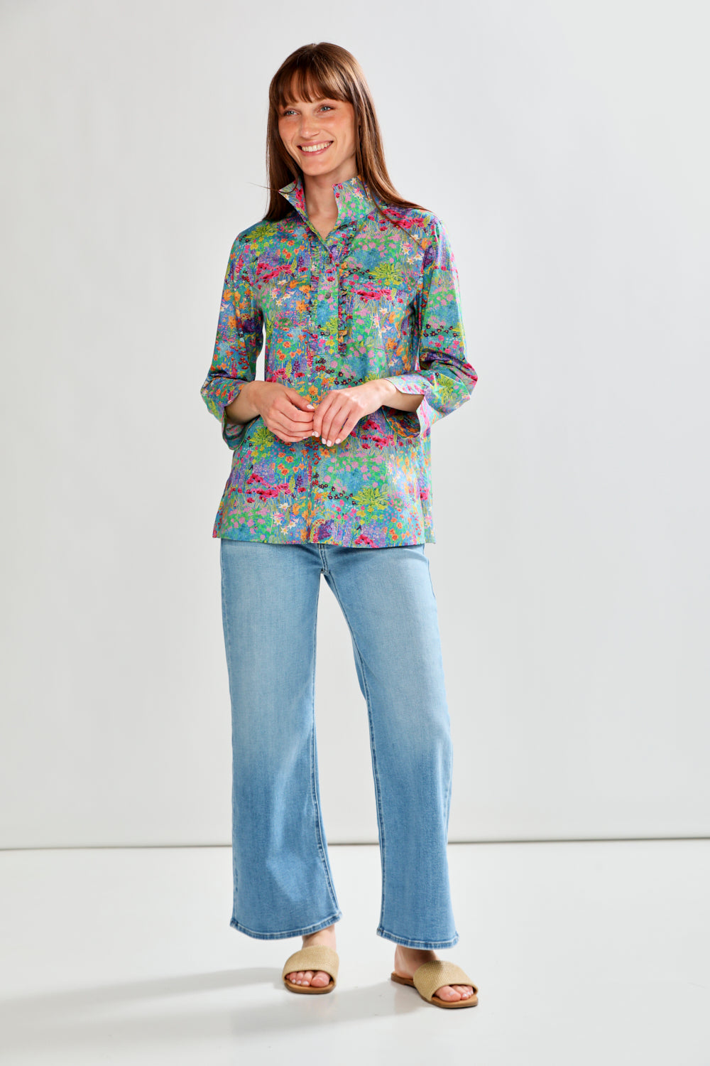 The Short Daniella W/Ruffle in Liberty Anna's Haven – Sara Campbell
