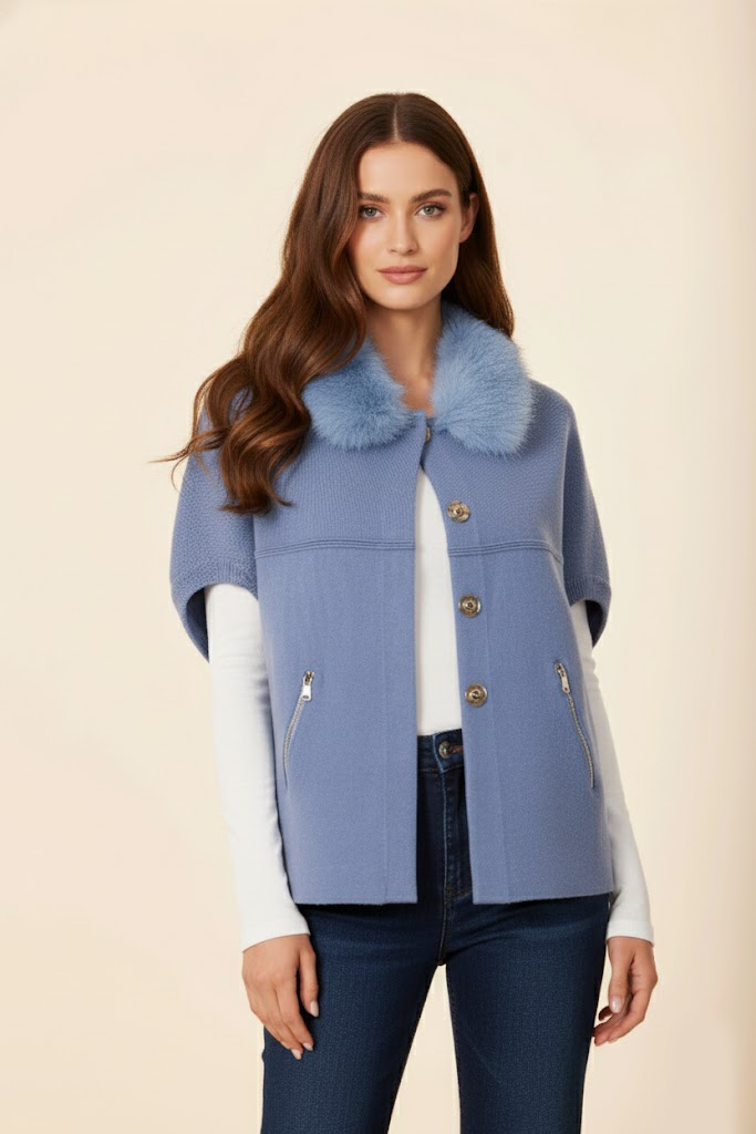 Faux Fur Sweater