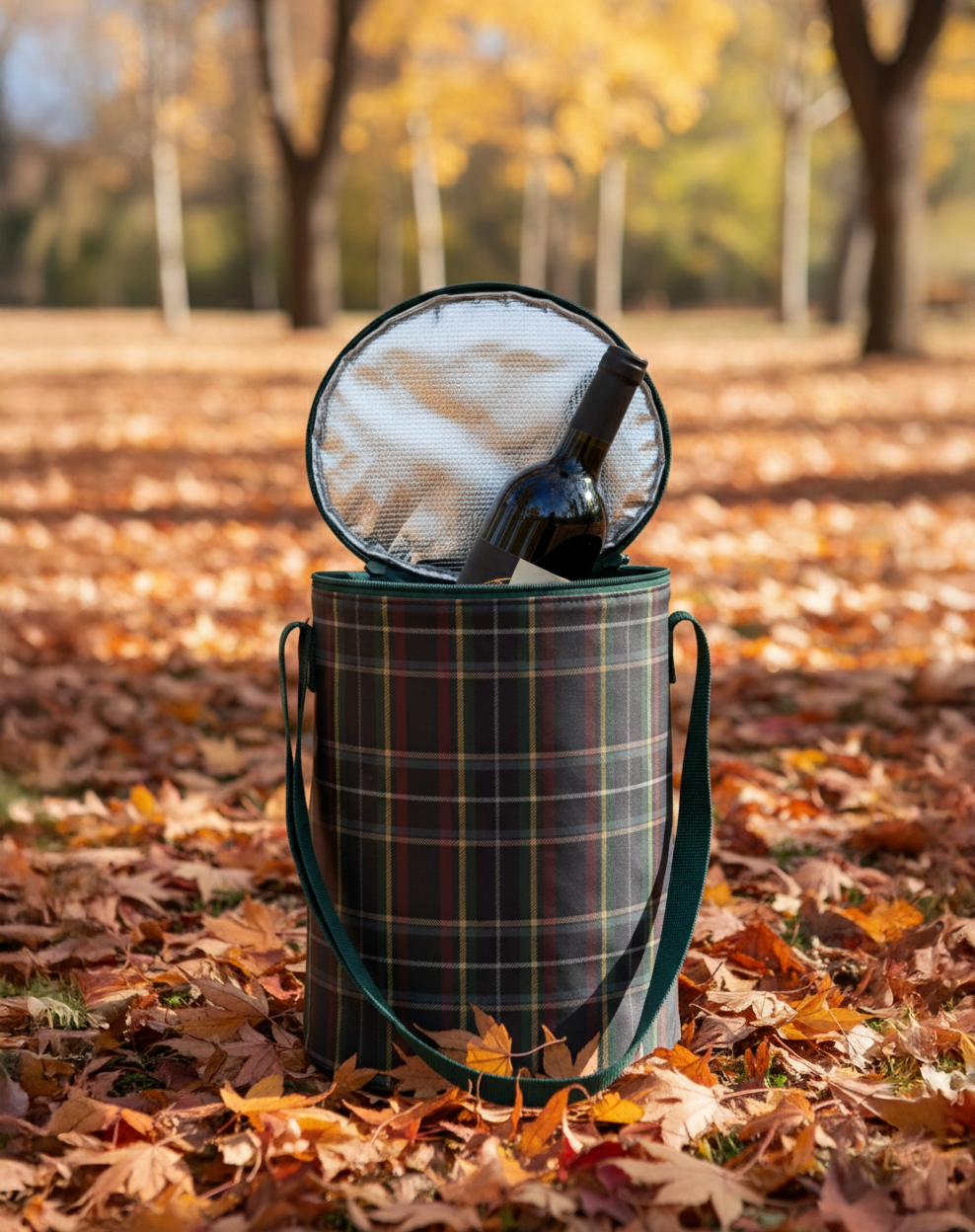 Cambridge Plaid Insulated Cooler Bag