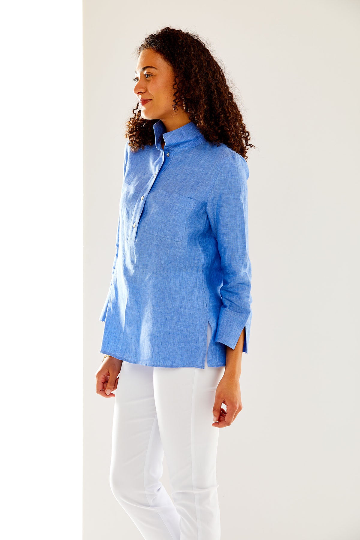 Daniella Tunic Top, Denim