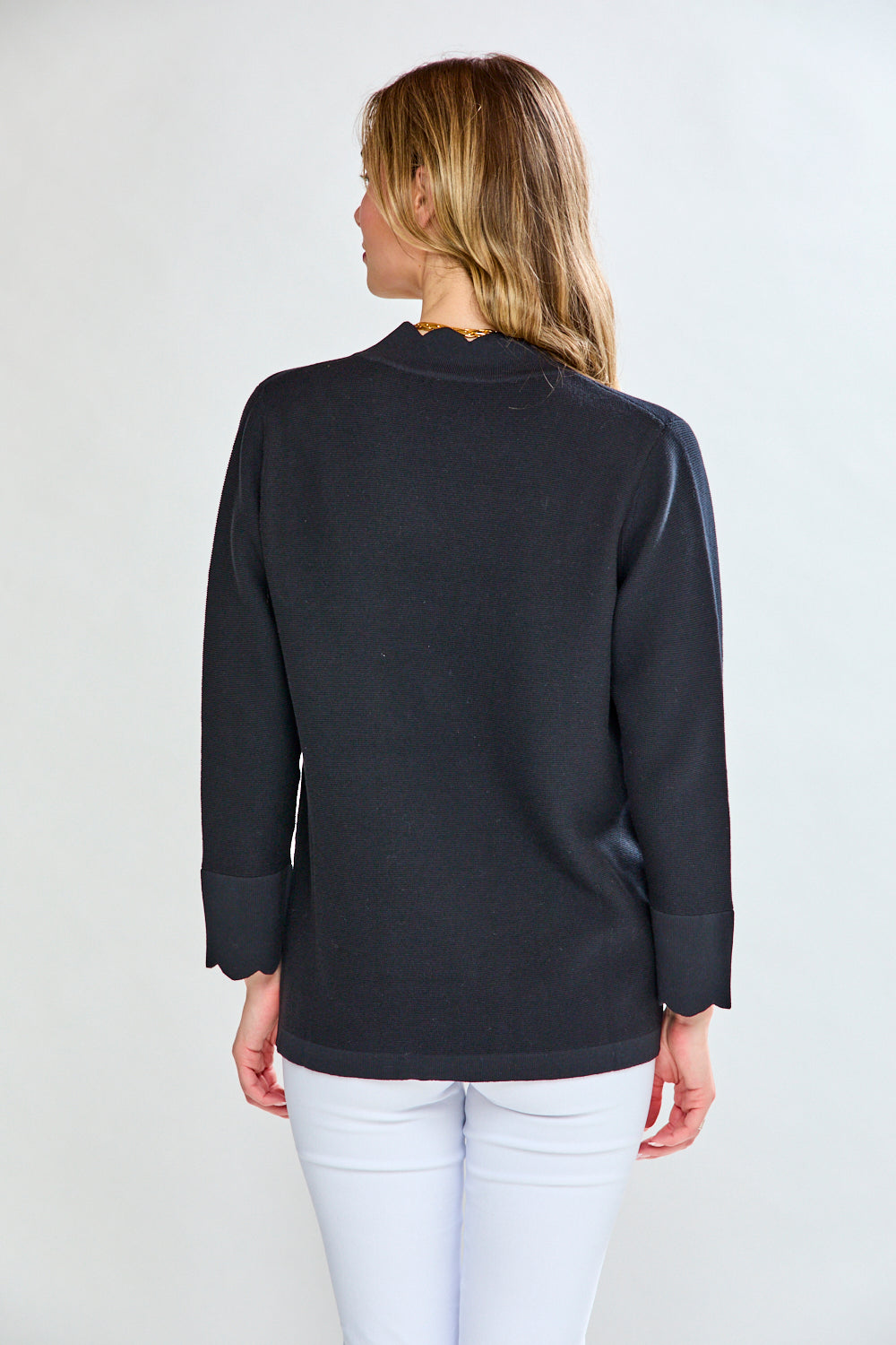 The Scallop Cardigan