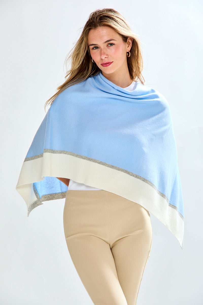 ポンチョ・ケープ STELLA MCCARTNEY WOOL AND CASHMERE BLEND PONCHO Stella McCartney Wool And Cashmere Blend Poncho – BALTINI