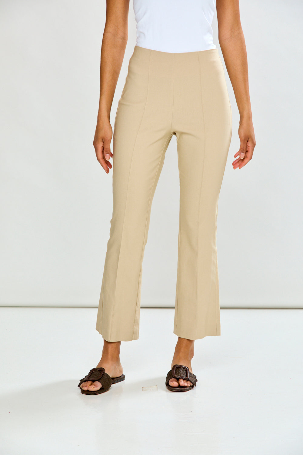 The Mallory Pant in Sand