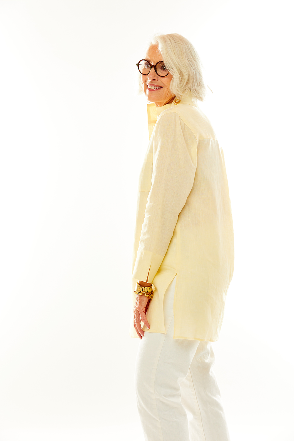 The Daniella Tunic in Butter