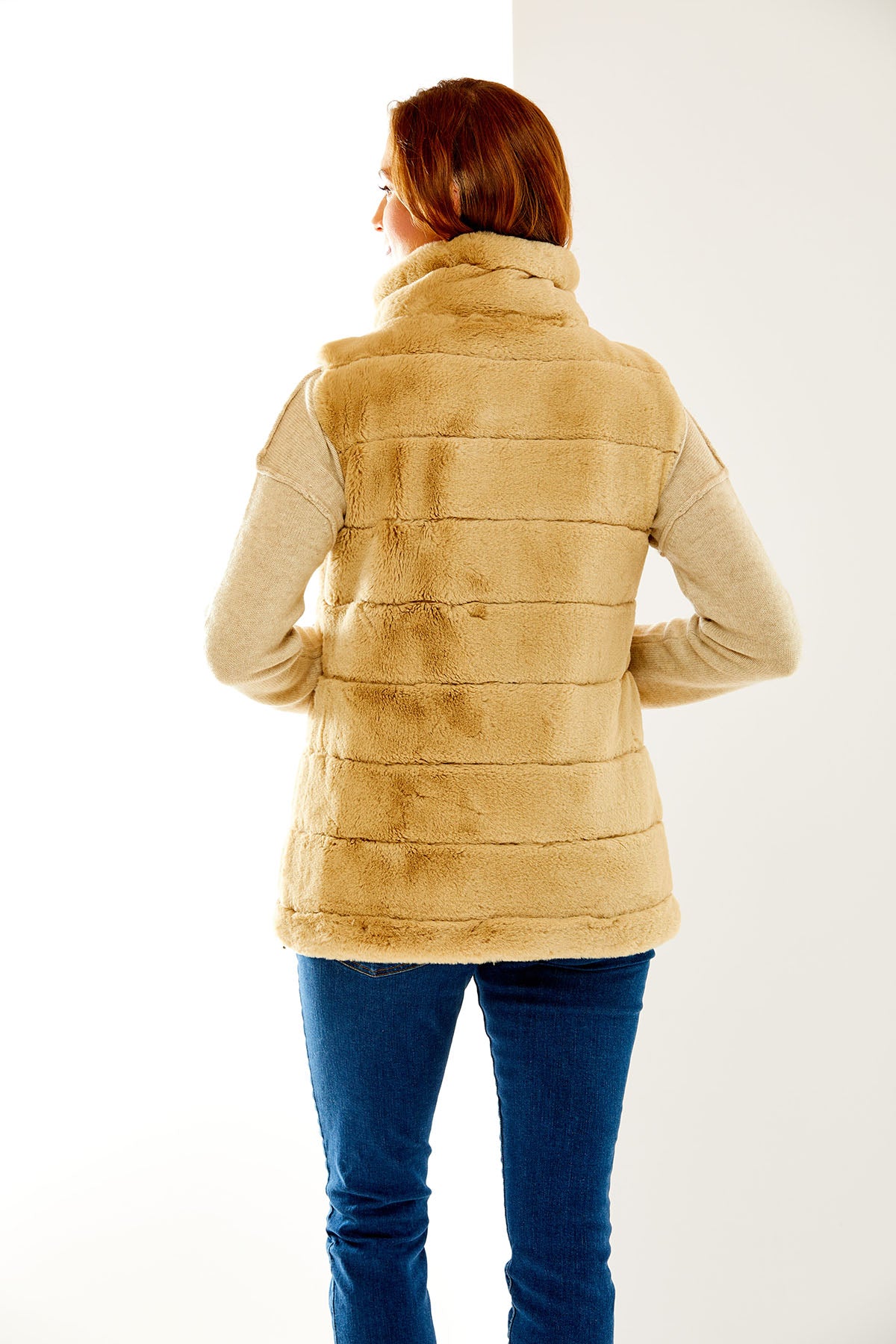 Woman in toast Lauren Vest