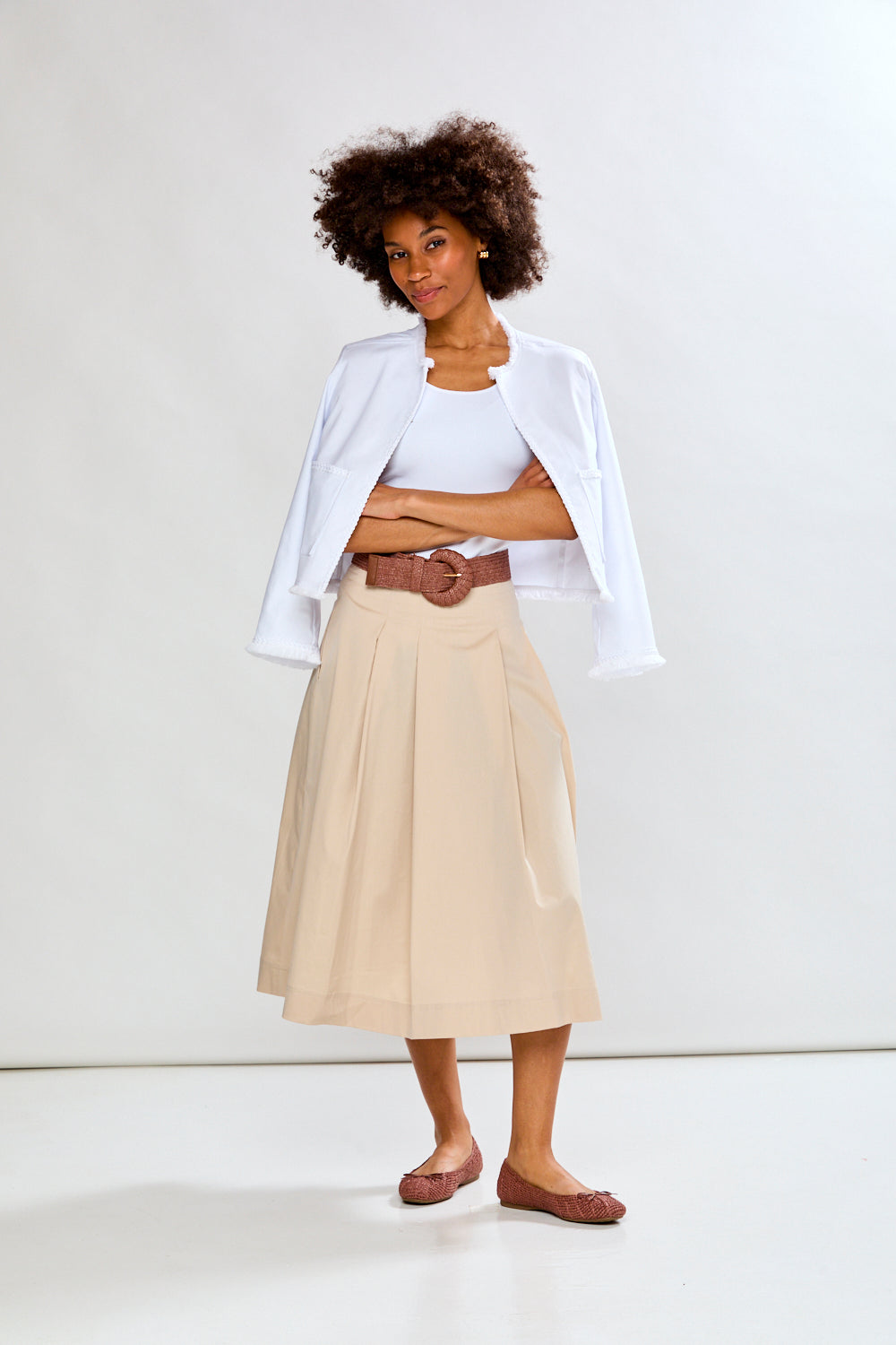 The Ruby Skirt in Cotton