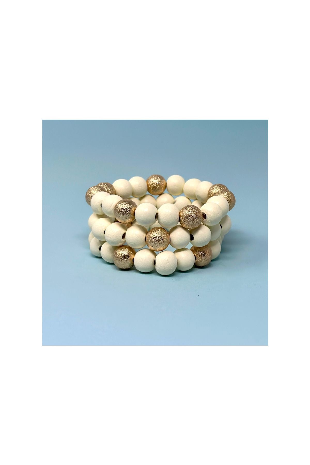 Ivory beaded bracelet