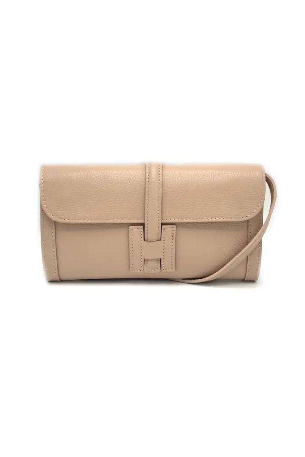 Antique pink clutch