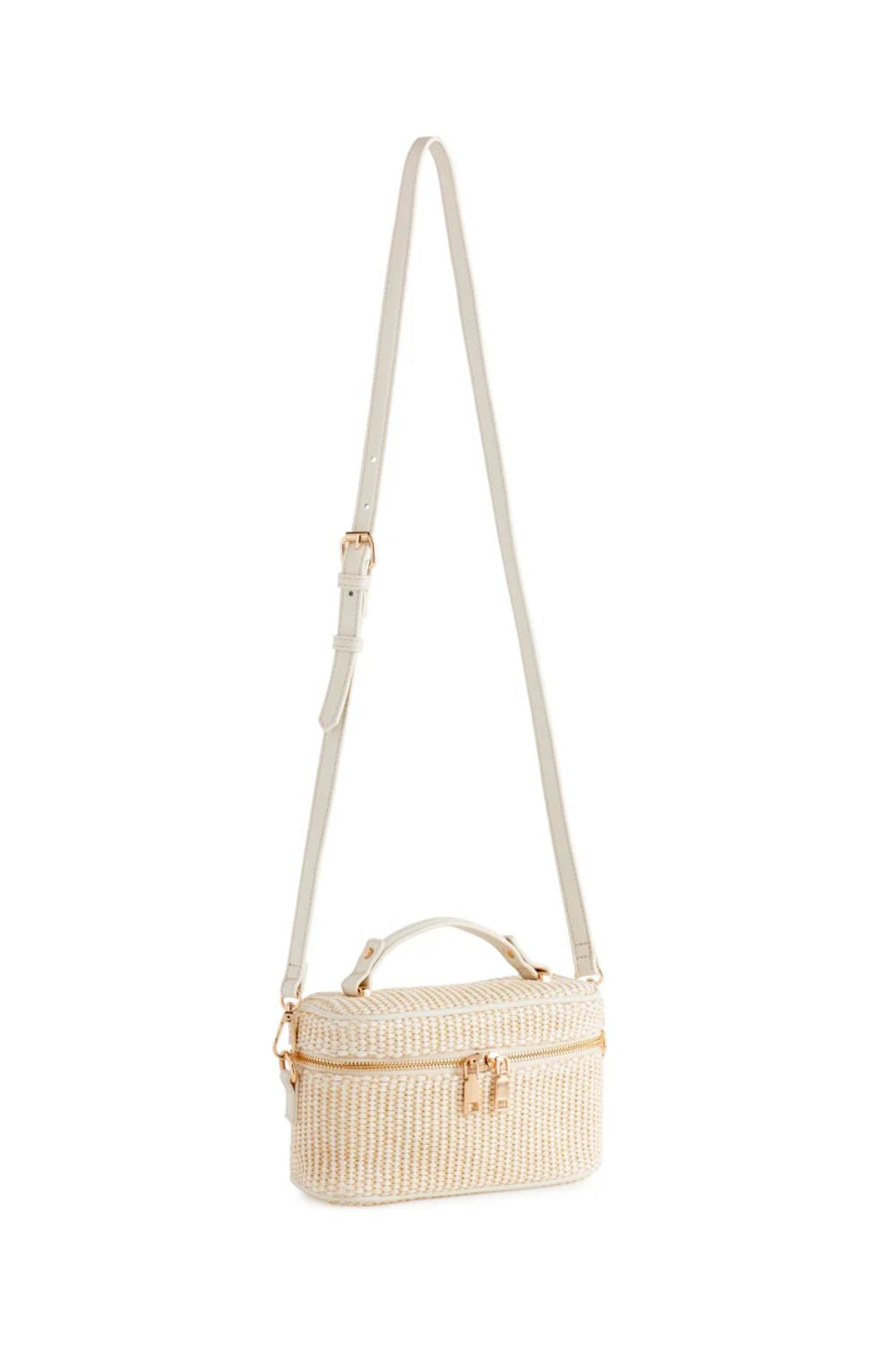Woven shoulder bag