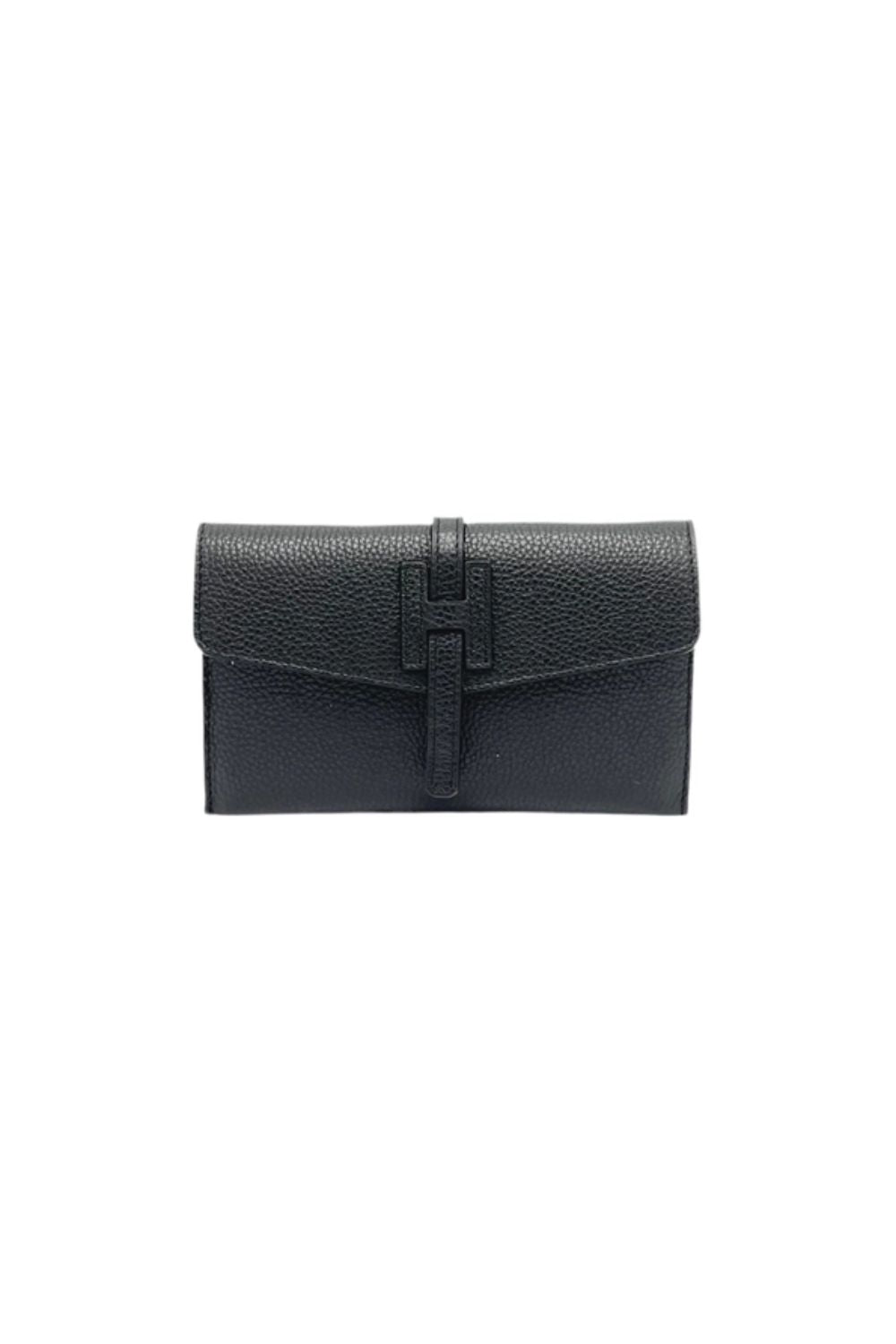 Black mini clutch bag