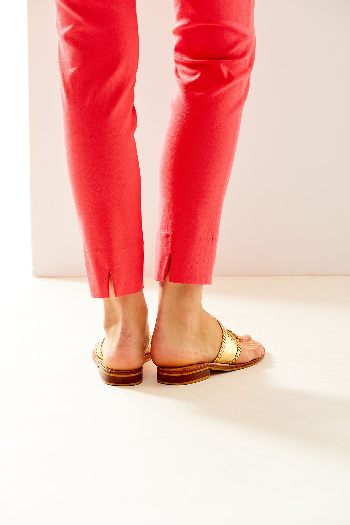 The best-selling Sara Campbell Sheri Pants in Coral