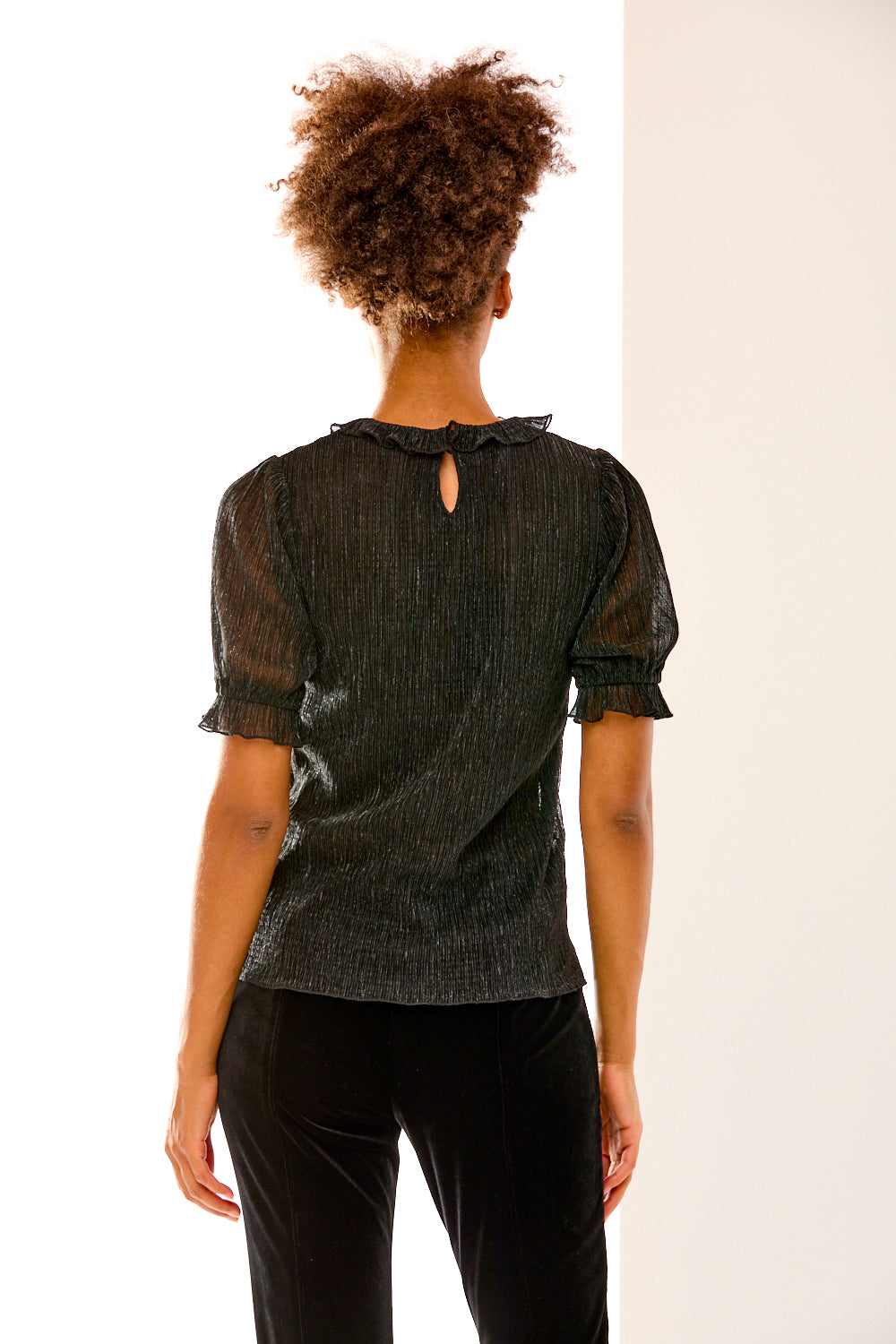 The Luna Tee in Metallic