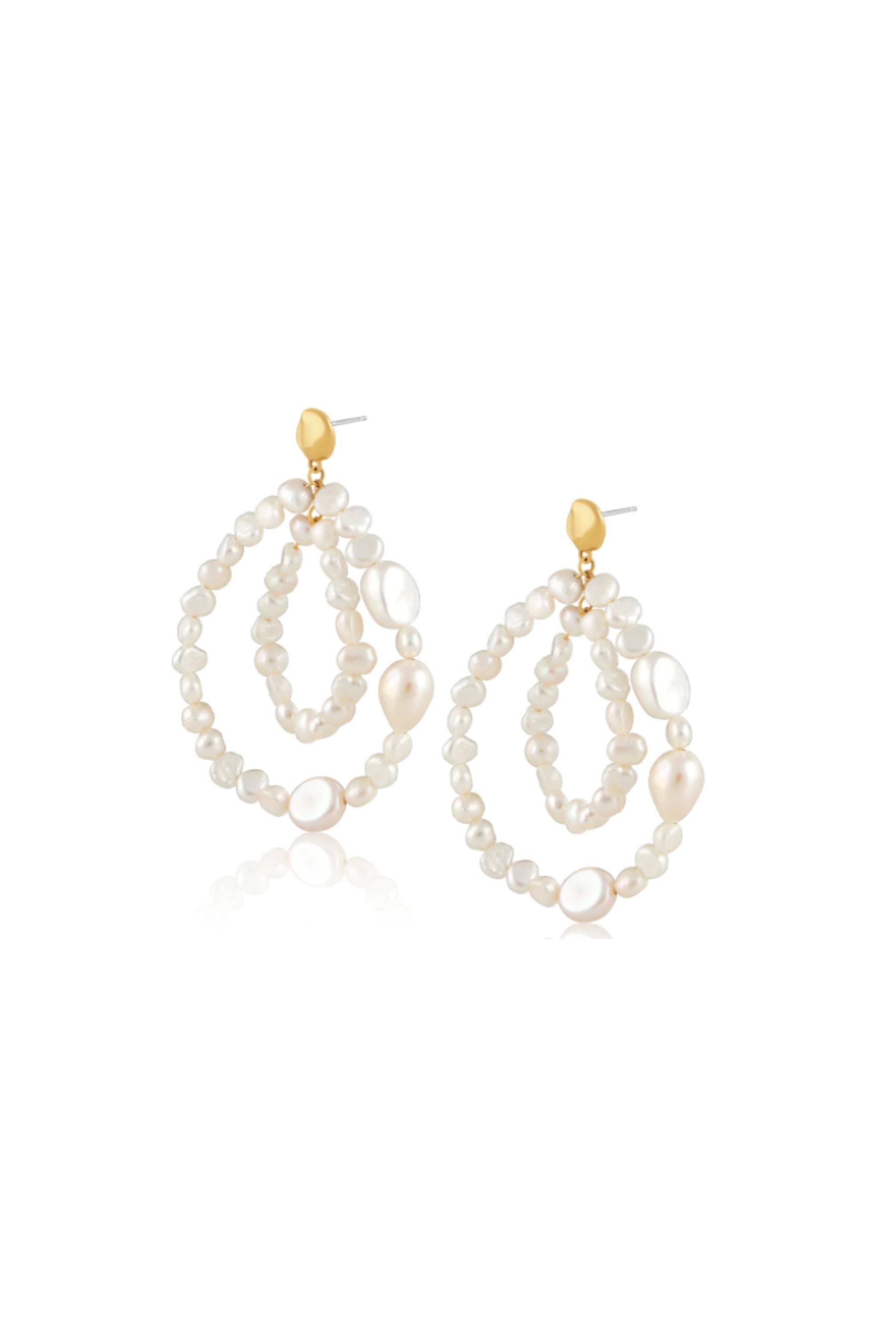 Pearl earrings