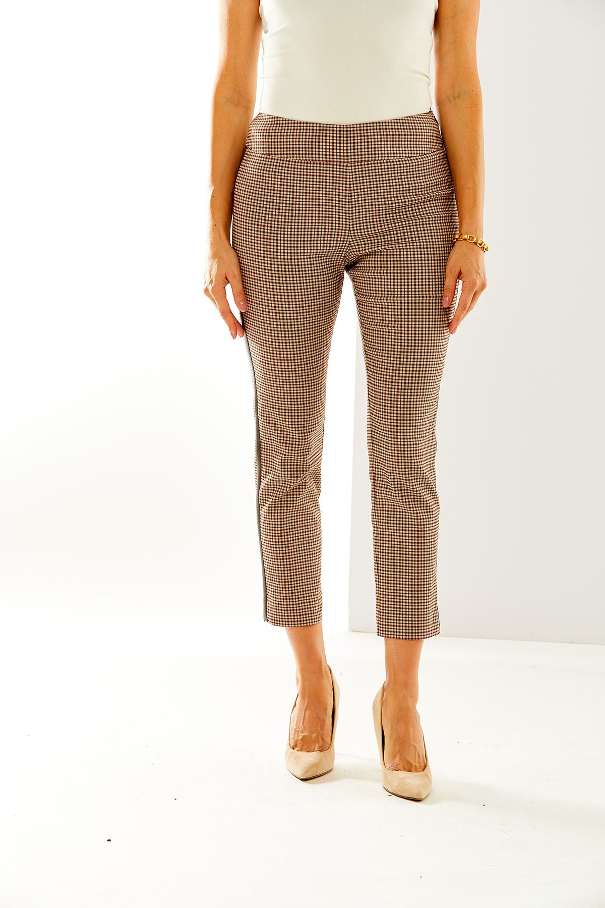 Sara Campbell - Brown Snakeskin Print Straight Leg Audrey Pants Sz 2 –  Current Boutique