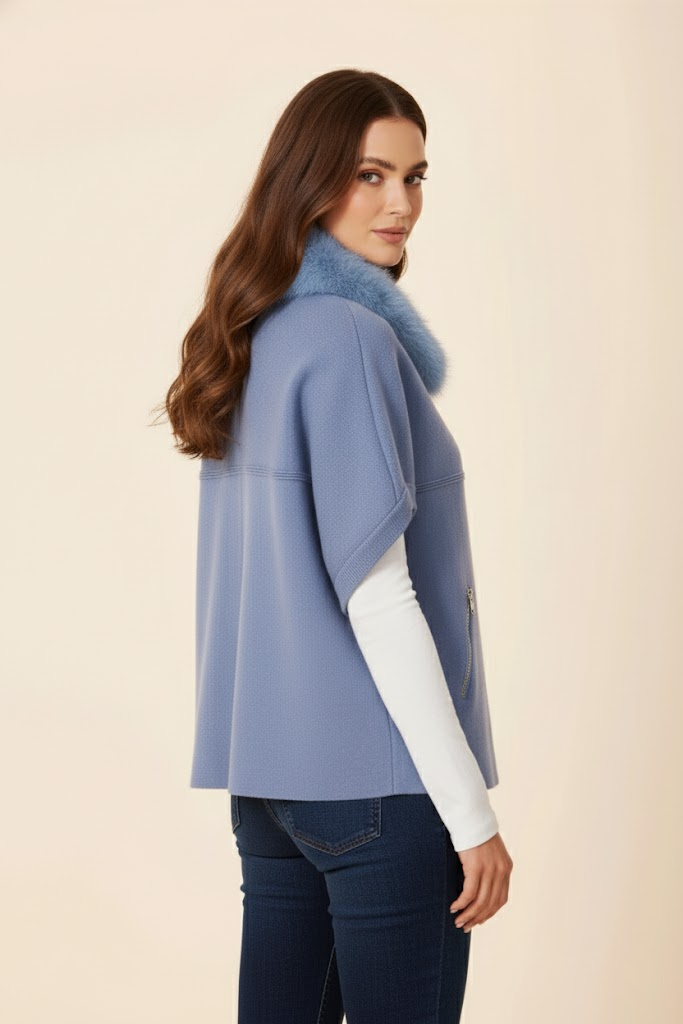 Faux Fur Sweater