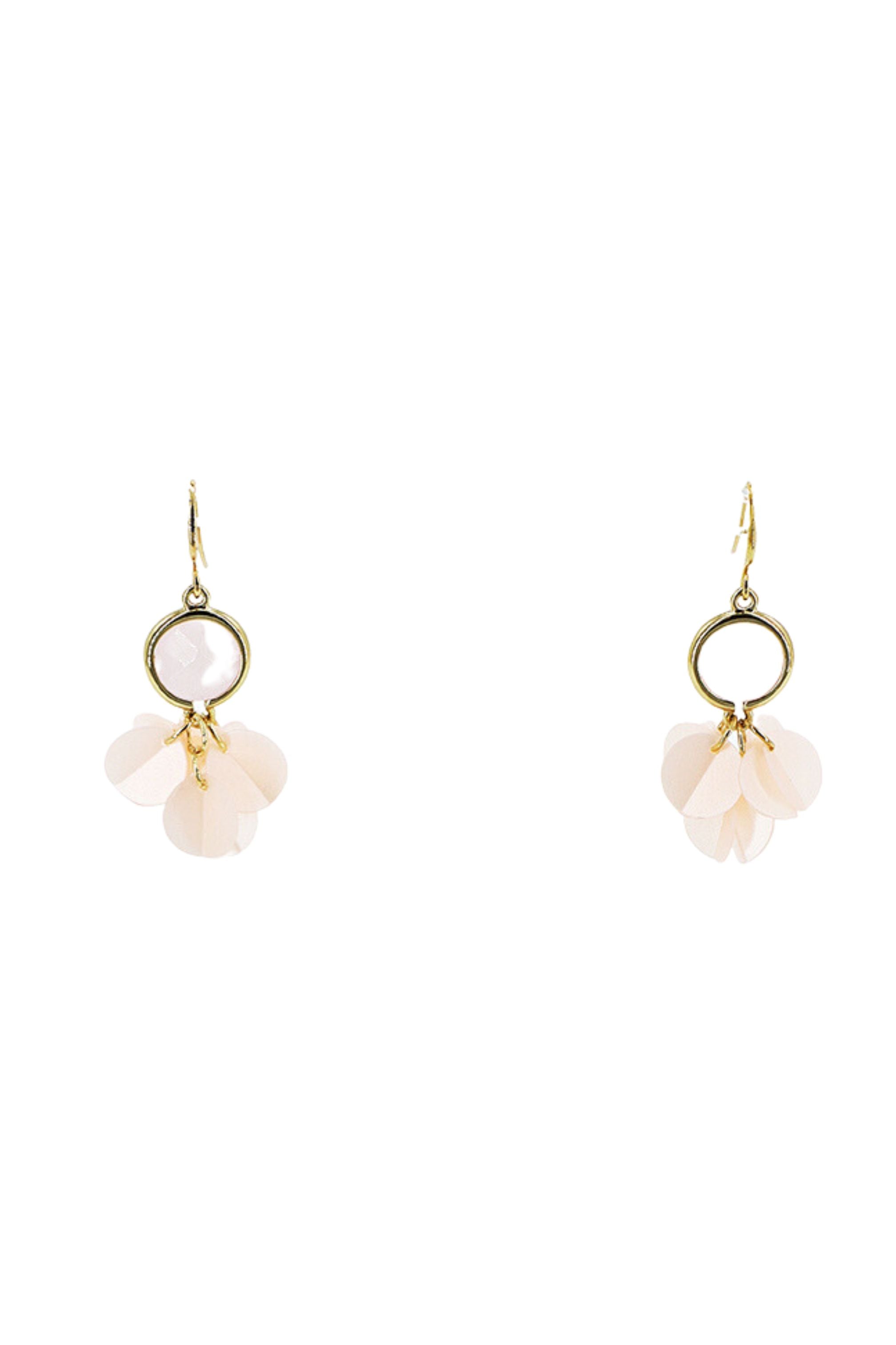 Rose Quartz Drop Earrings