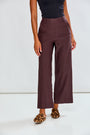 Woman wearing The Willow Pant - Espresso