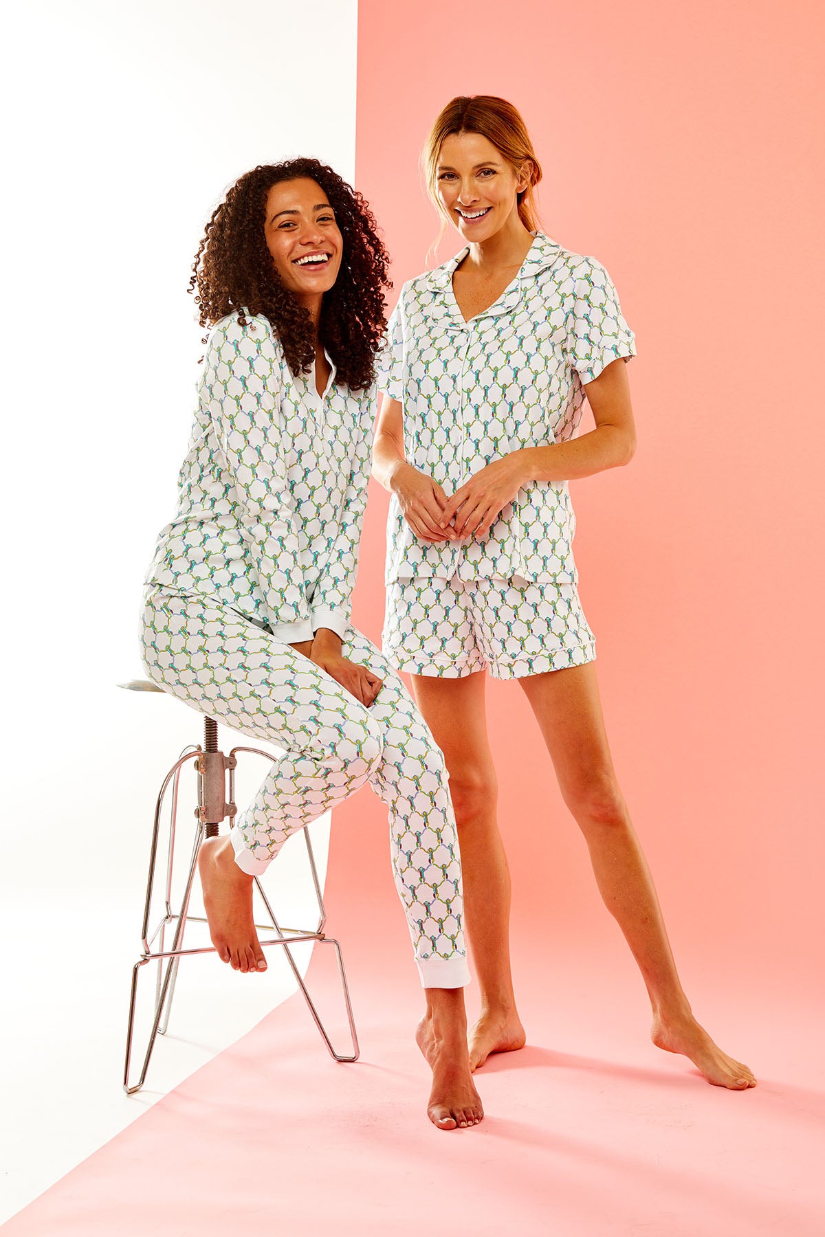 Women in pajamas