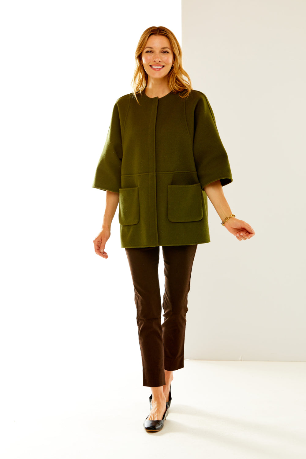 The Charlie Jacket in Olive