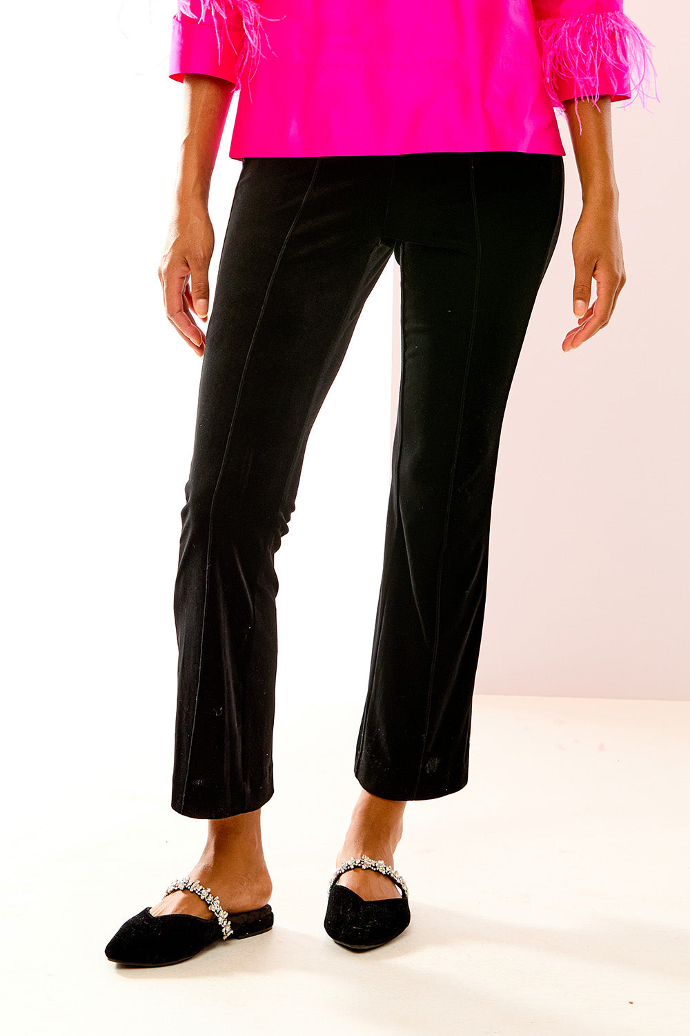 The Mallory Pant in Velvet