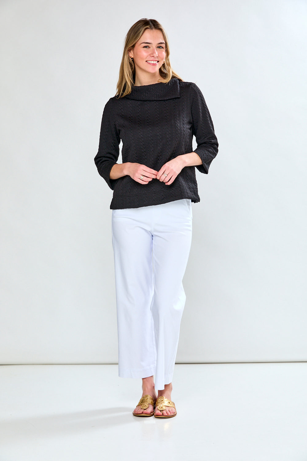 The Spencer Top in Black