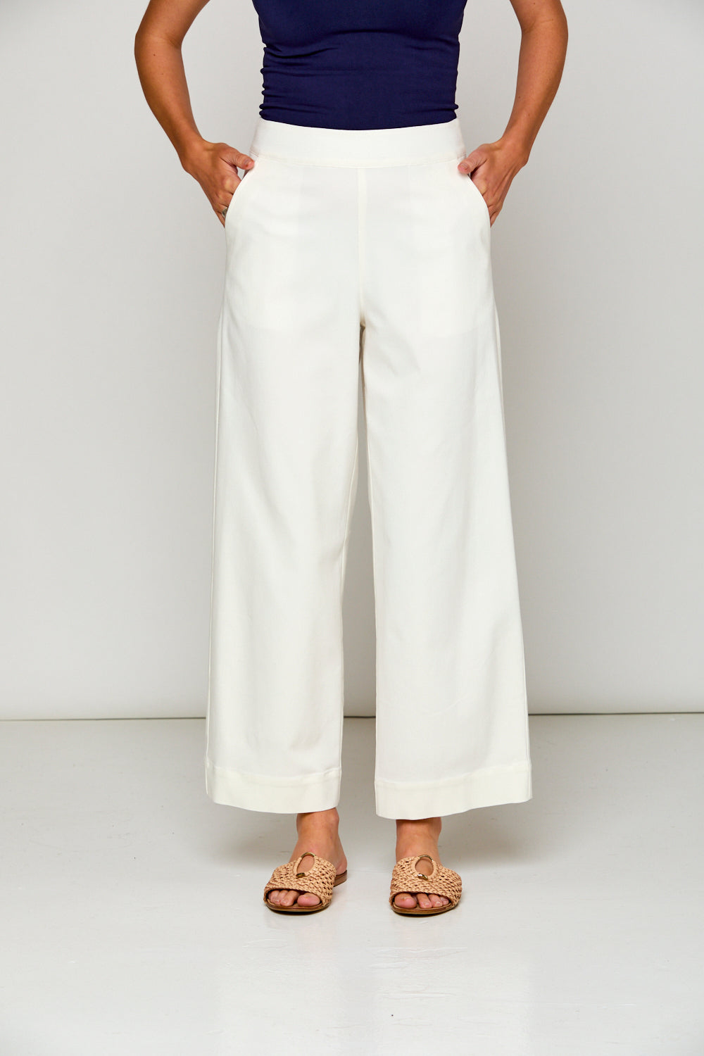 Flannel Willow Pant in Winter White