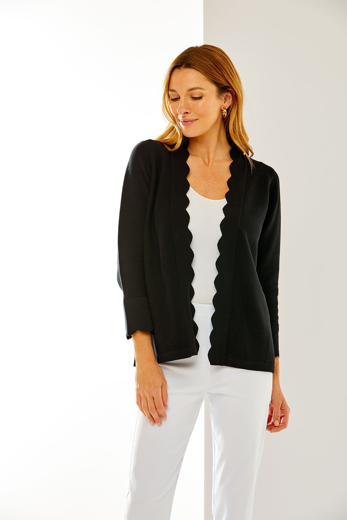 The Scallop Cardigan