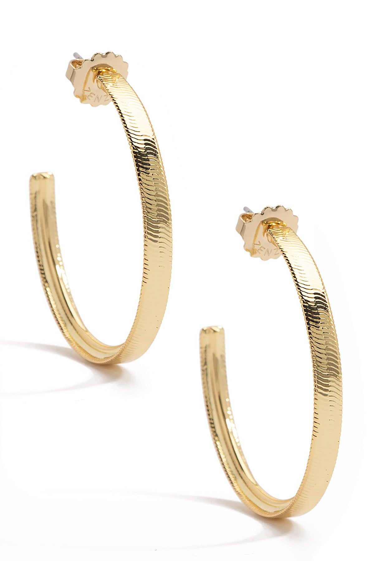 Macy's 14k Gold Large Polished Hoop Earrings (40mm) - Macy's